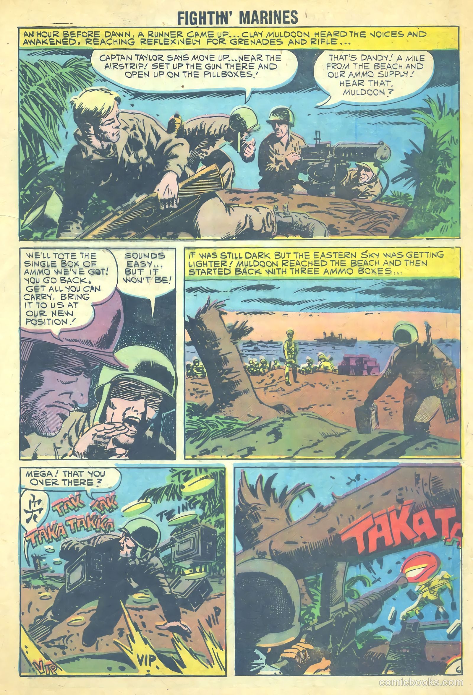 Fightin' Marines #38 — page 32 of 36