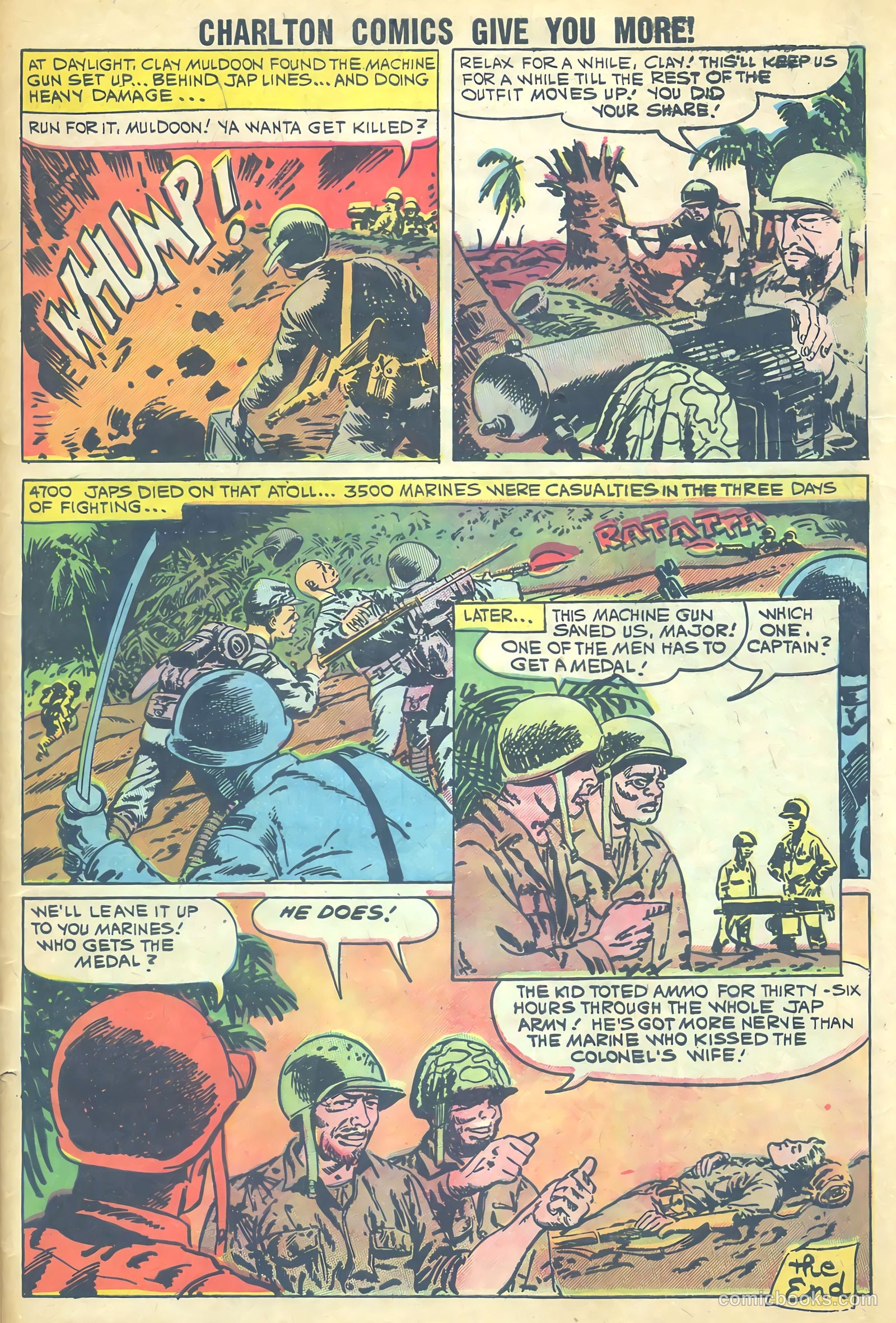 Fightin' Marines #38 — page 33 of 36