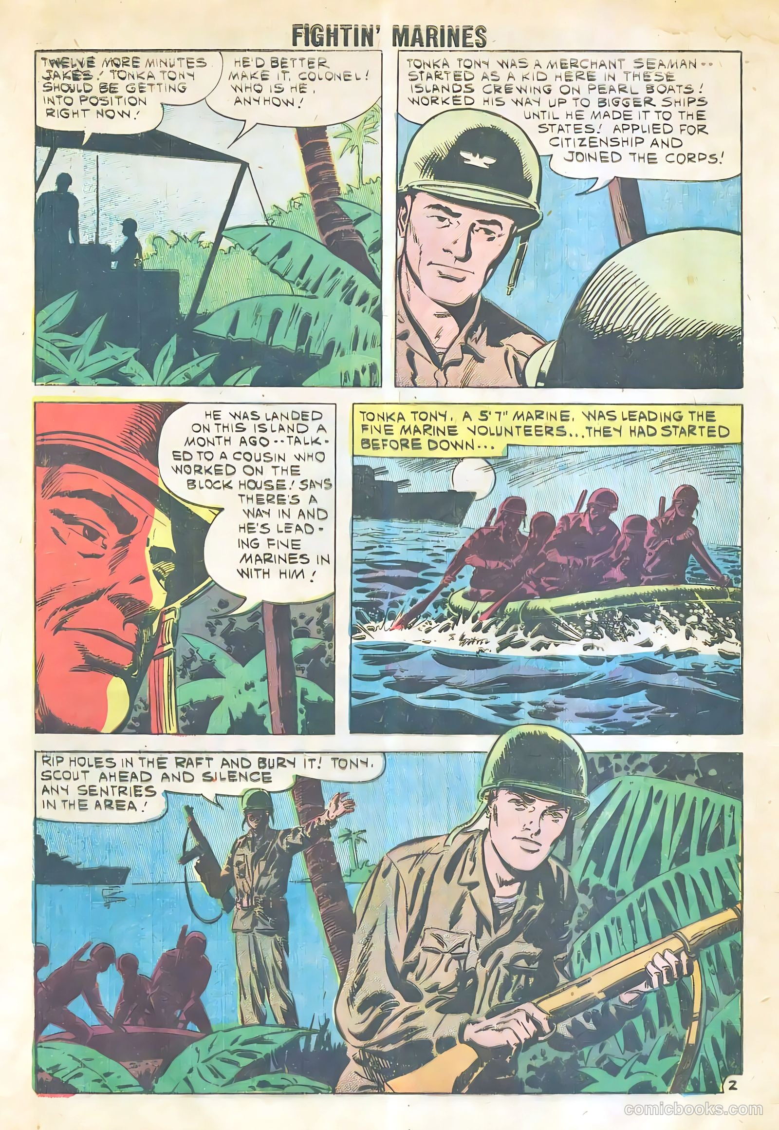 Fightin' Marines #39 — page 4 of 36