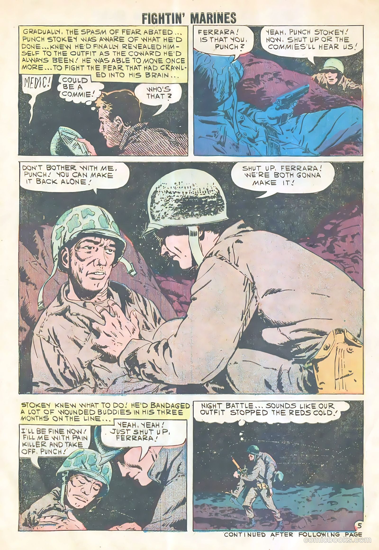 Fightin' Marines #39 — page 30 of 36