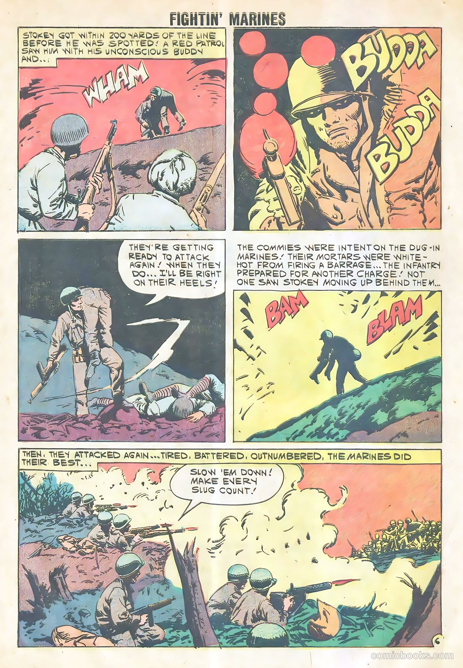 Fightin' Marines #39 — page 32 of 36