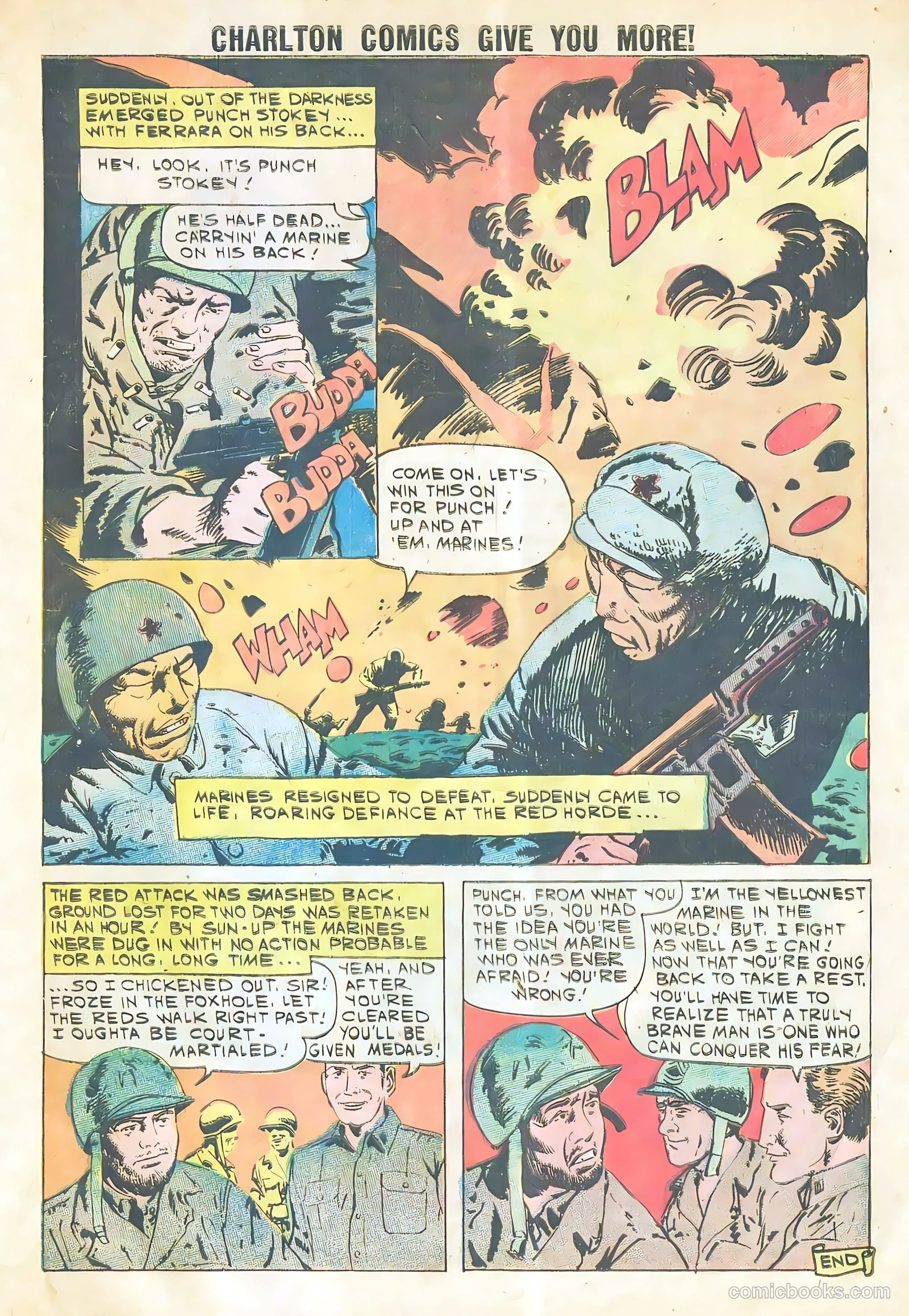 Fightin' Marines #39 — page 33 of 36