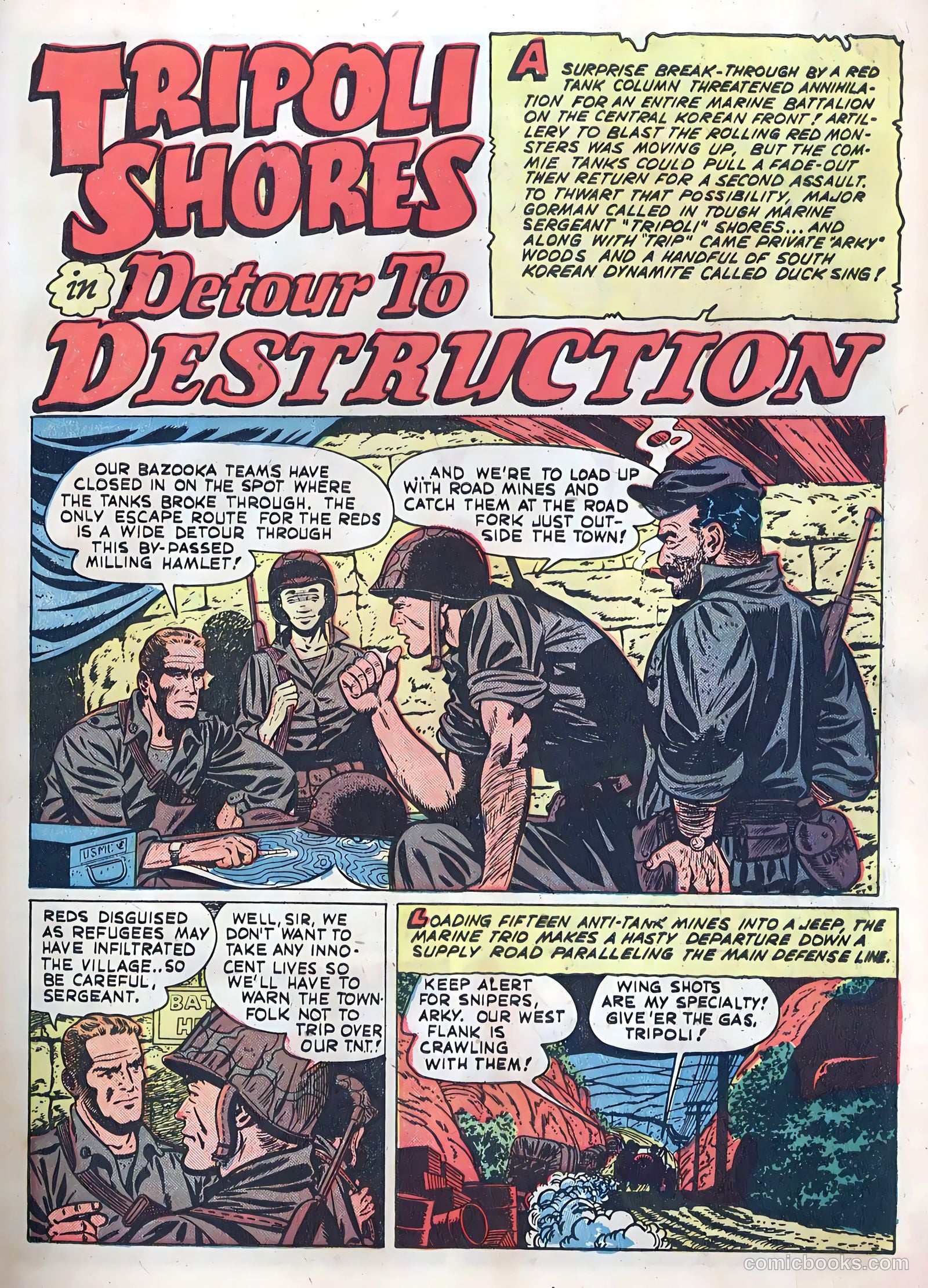 Fightin' Marines #4 — page 3 of 36