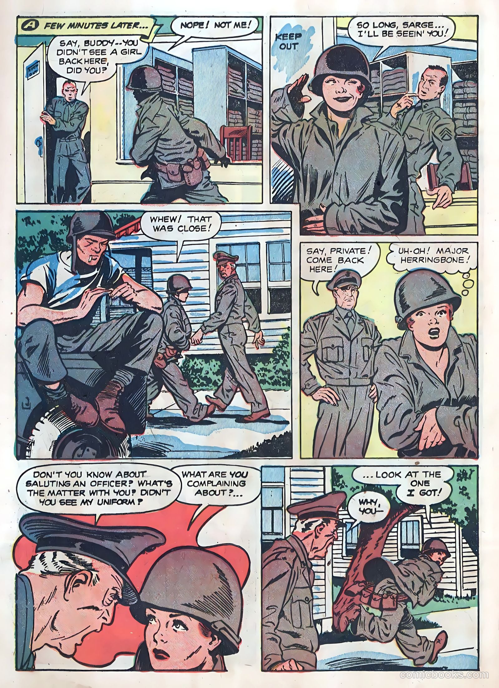 Fightin' Marines #4 — page 18 of 36