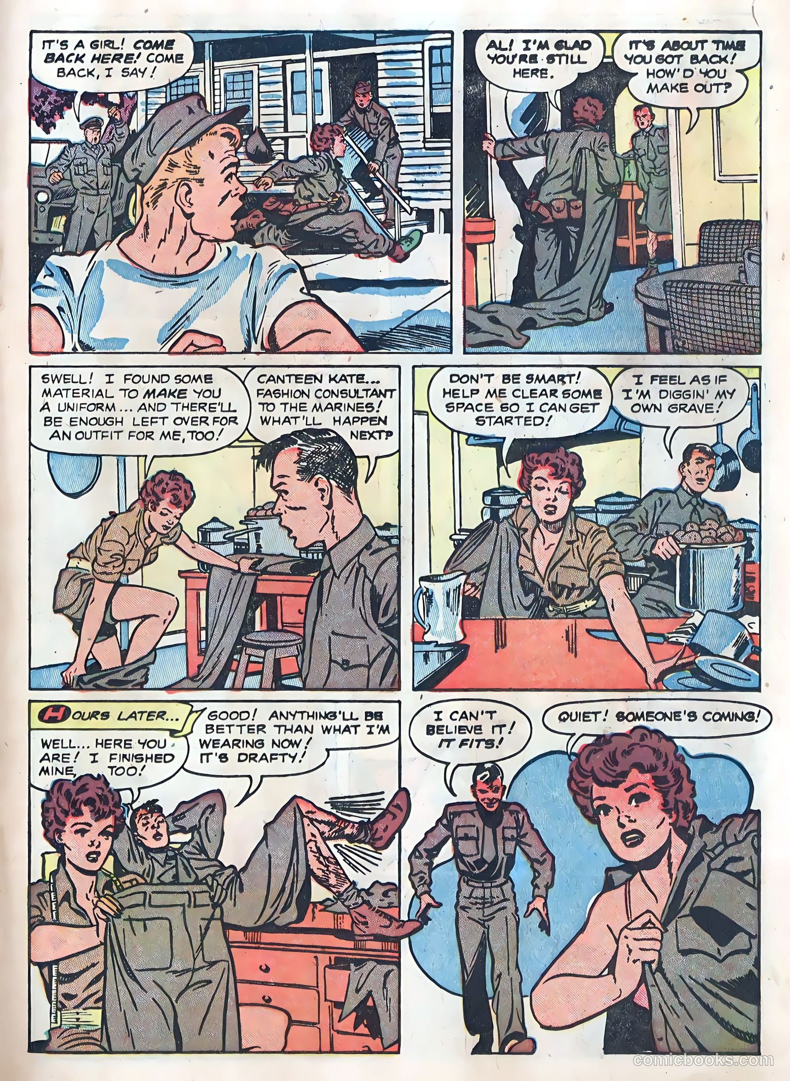 Fightin' Marines #4 — page 19 of 36