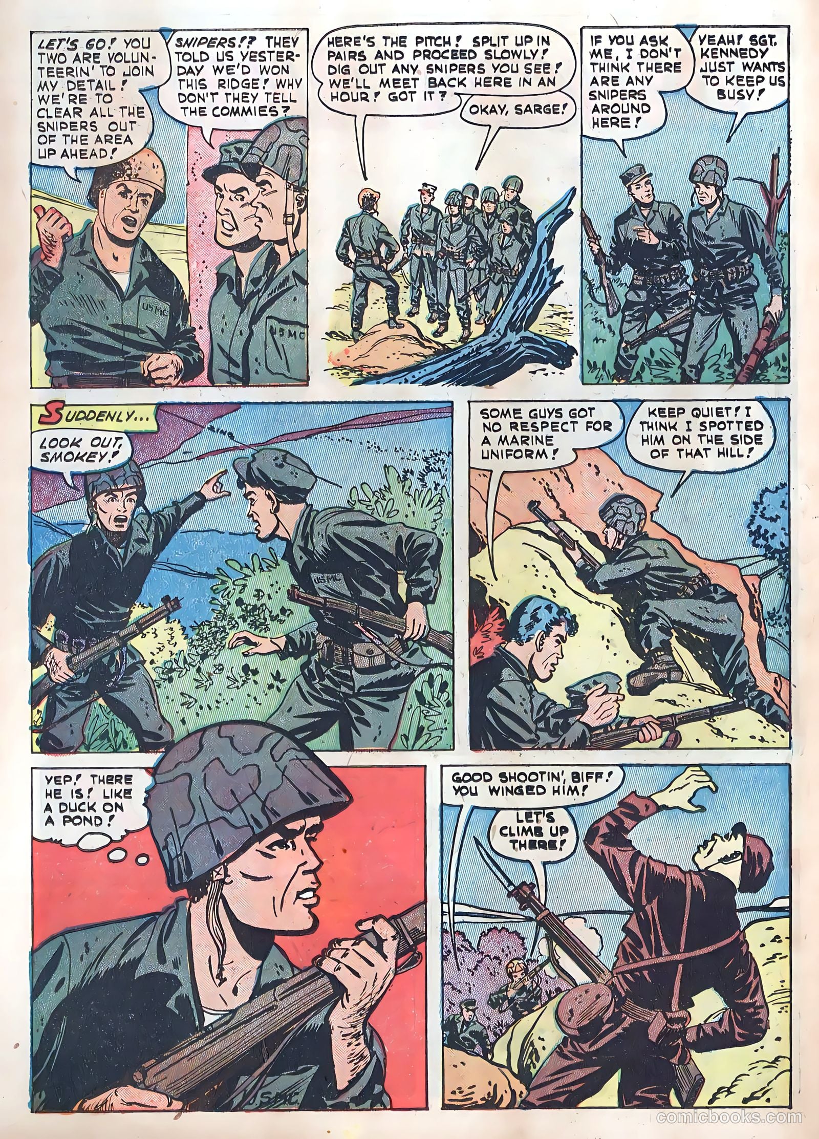 Fightin' Marines #4 — page 22 of 36