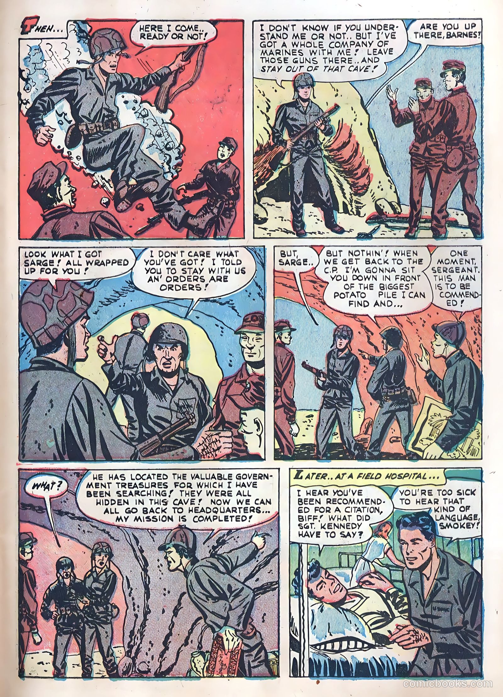 Fightin' Marines #4 — page 27 of 36