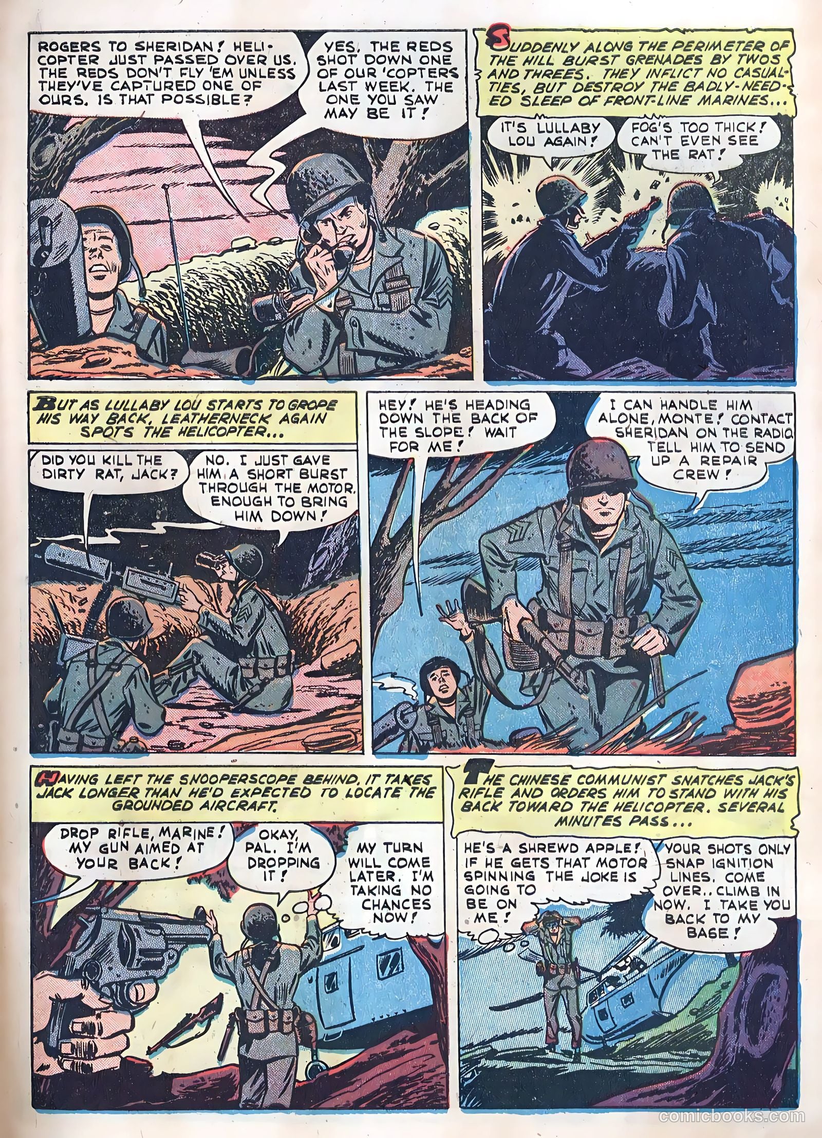 Fightin' Marines #4 — page 31 of 36