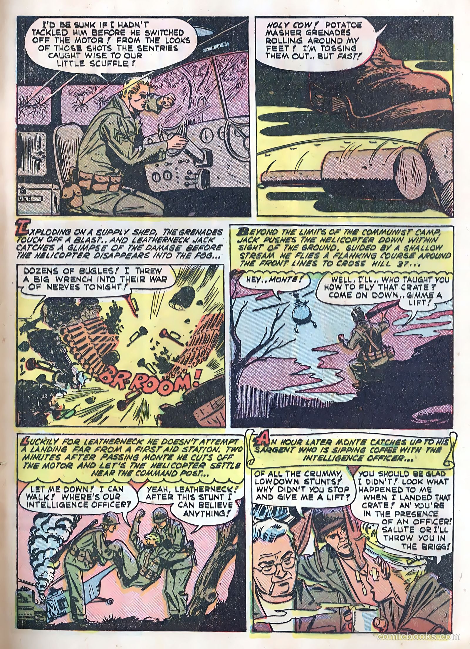 Fightin' Marines #4 — page 33 of 36