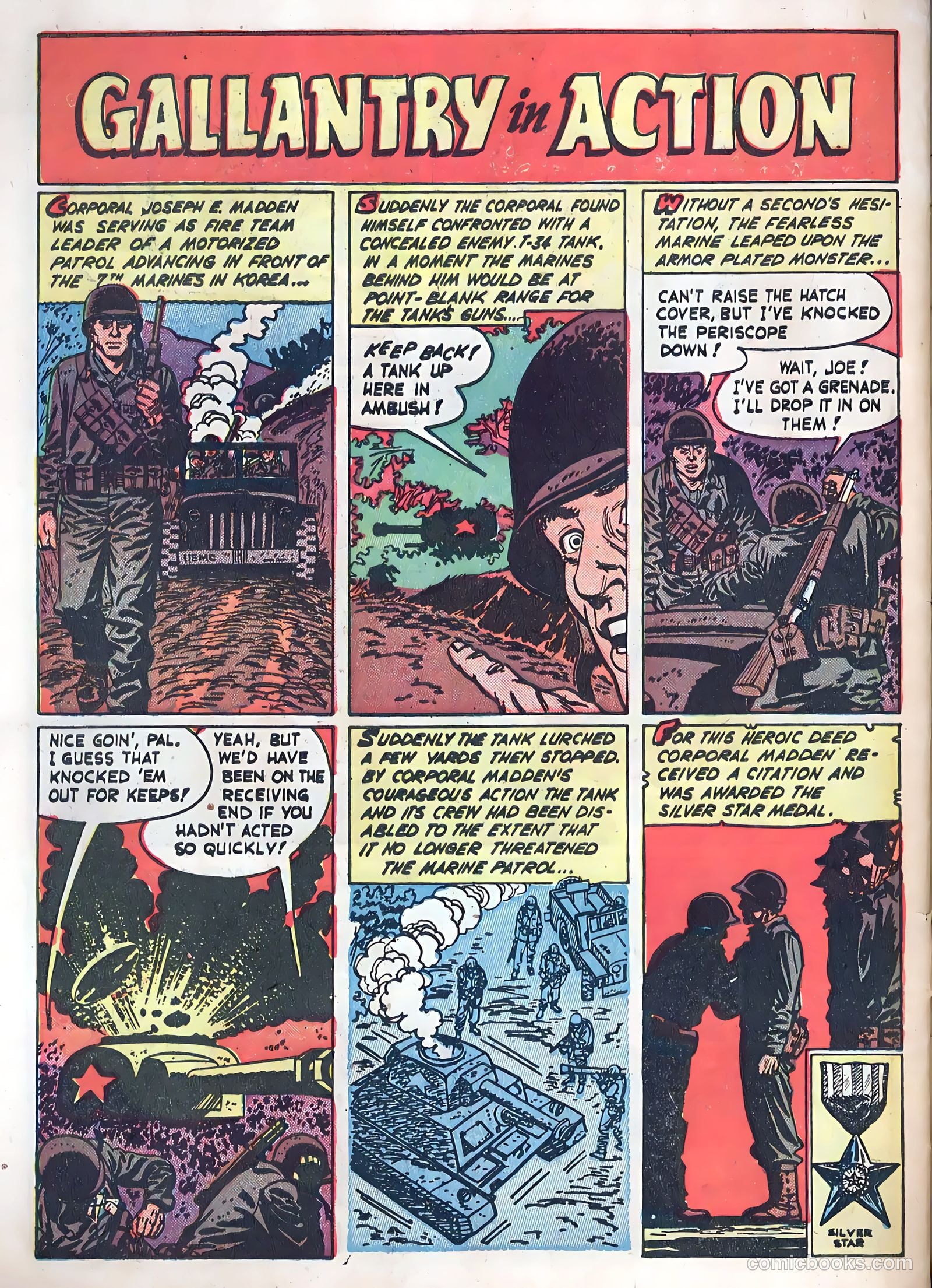 Fightin' Marines #4 — page 34 of 36