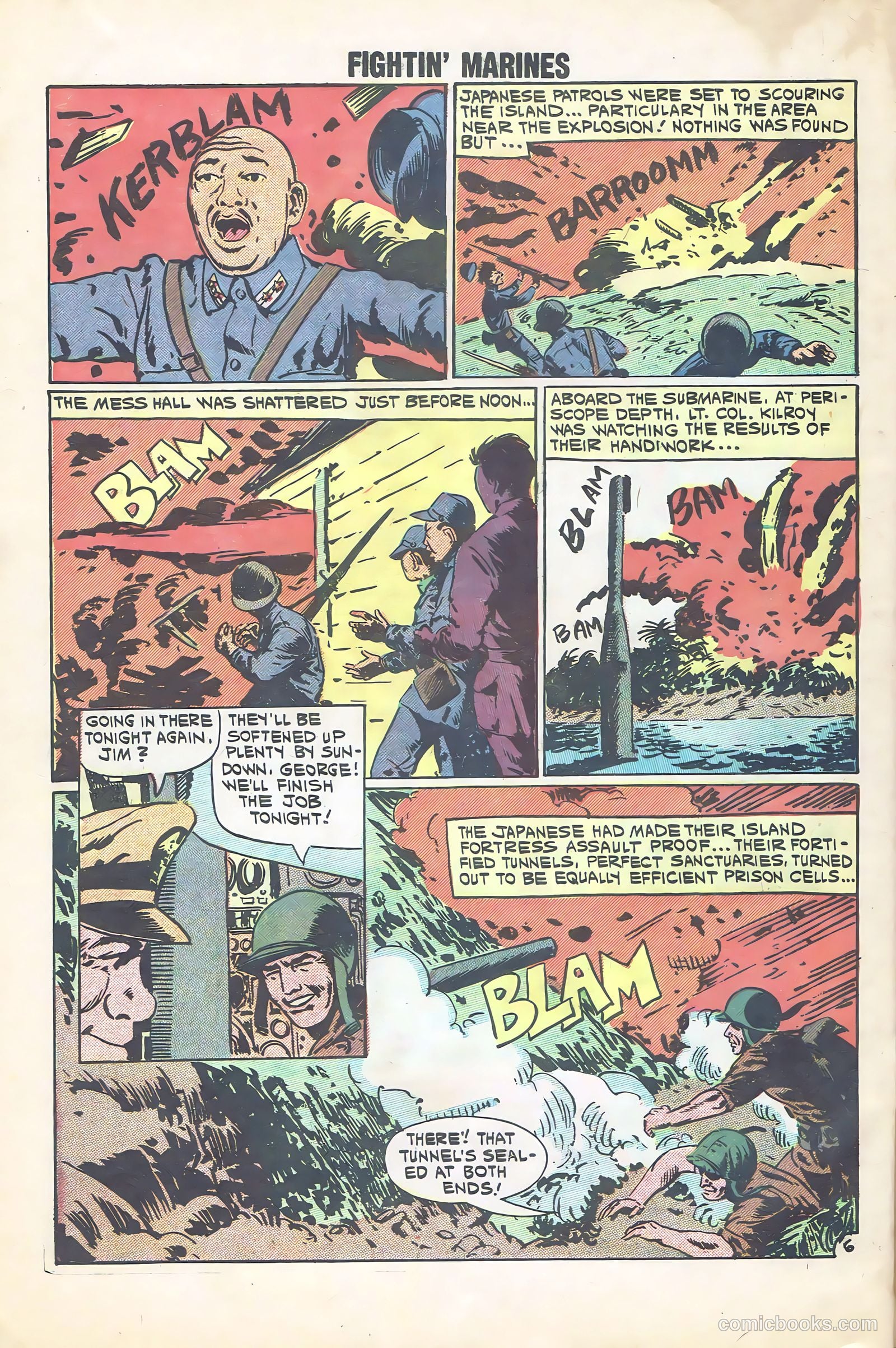 Fightin' Marines #40 — page 32 of 36