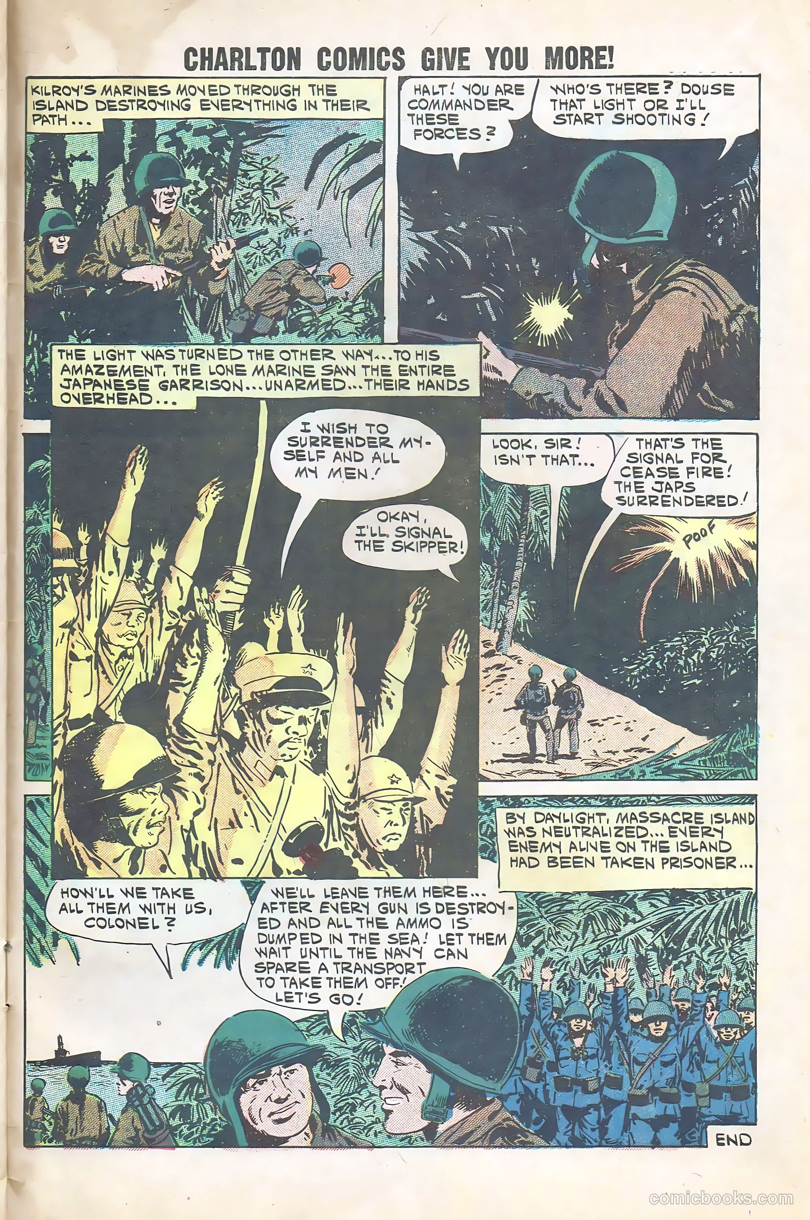 Fightin' Marines #40 — page 33 of 36