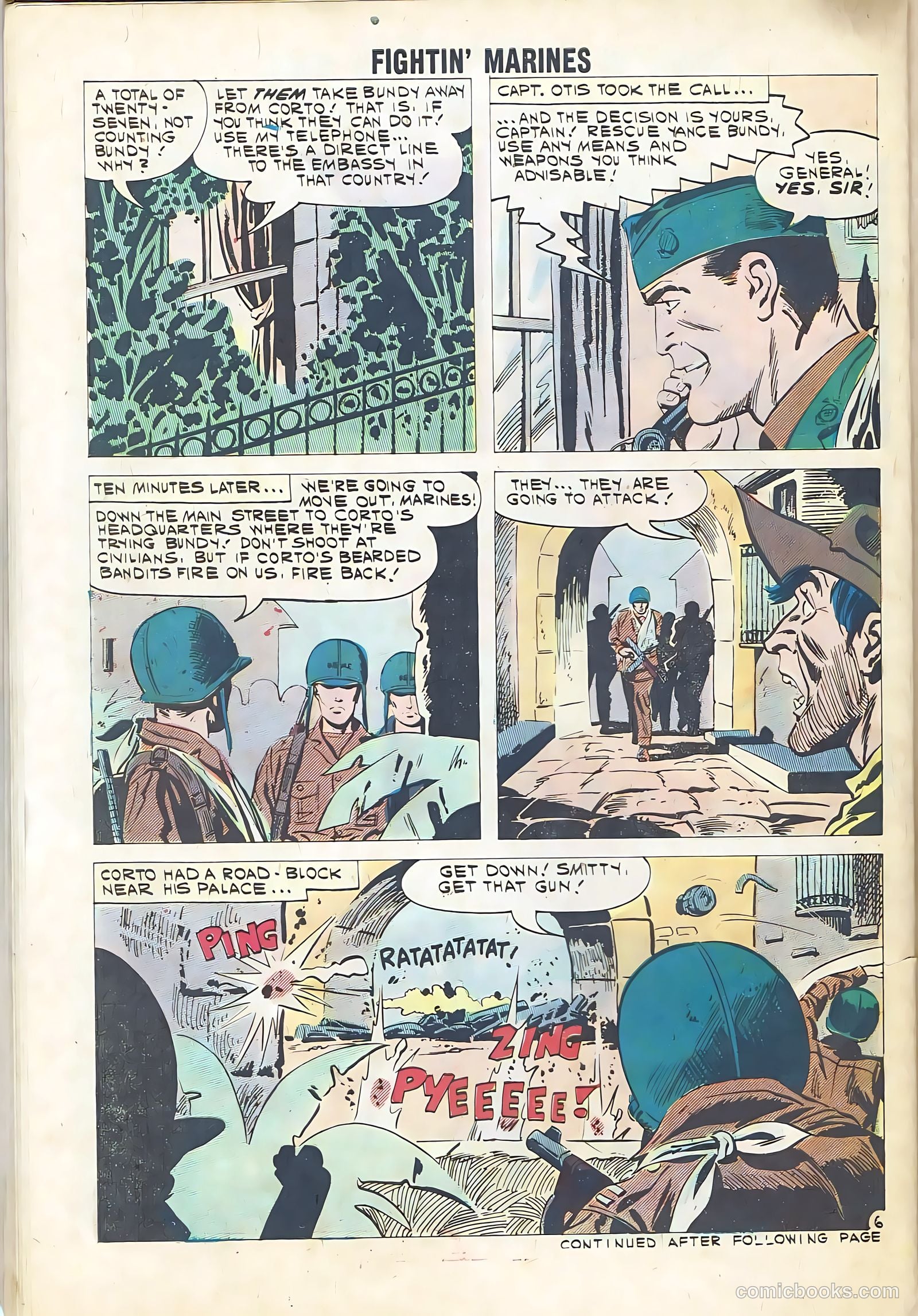 Fightin' Marines #41 — page 30 of 36