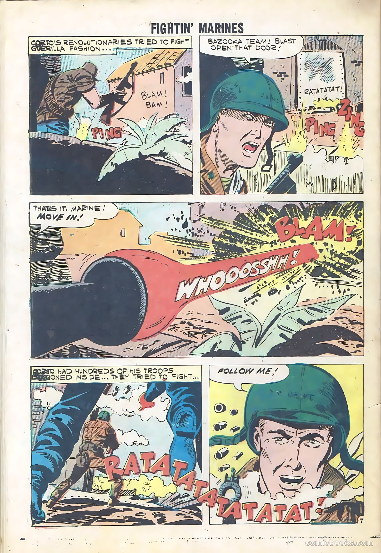 Fightin' Marines #41 — page 32 of 36
