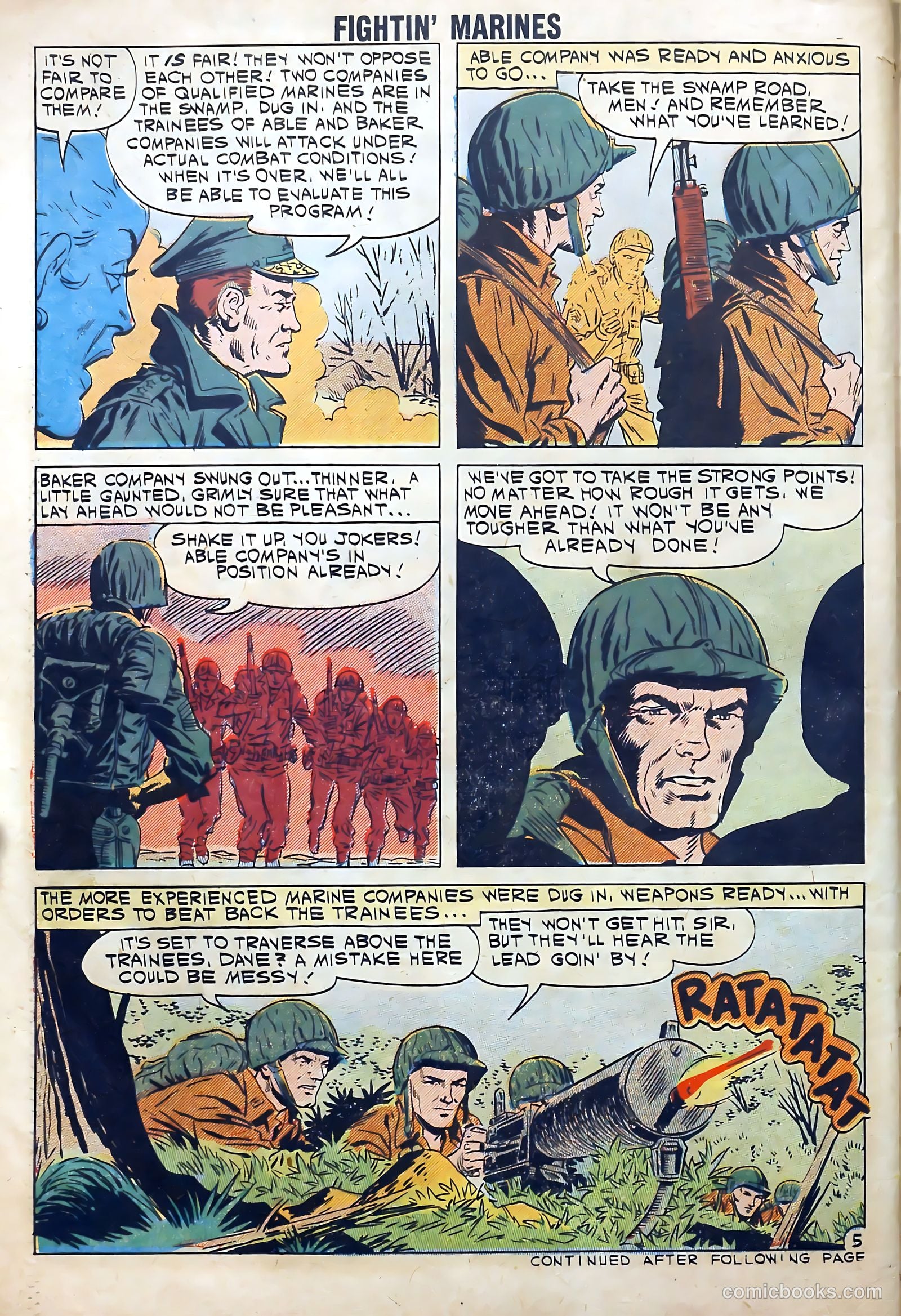 Fightin' Marines #42 — page 30 of 36