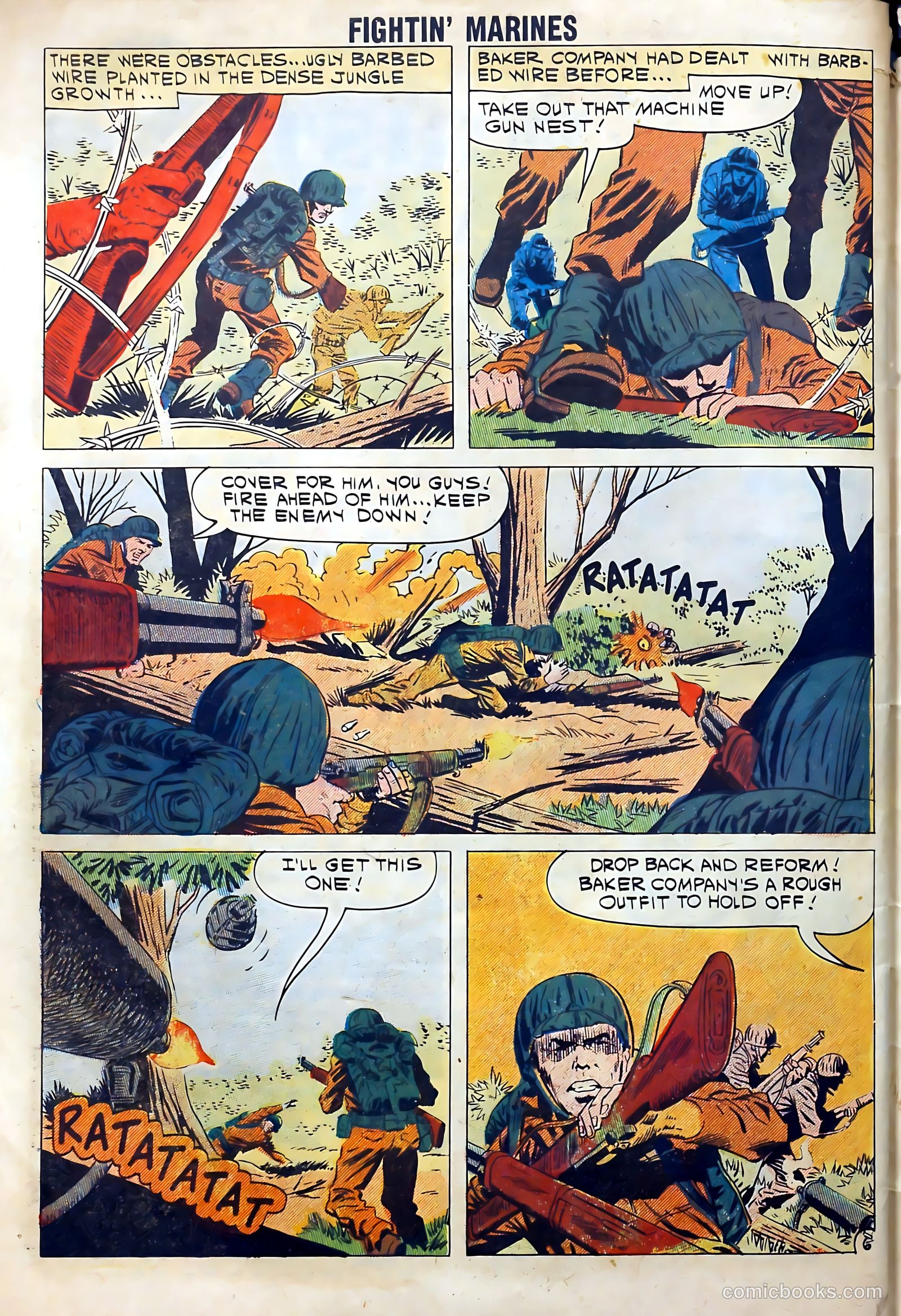 Fightin' Marines #42 — page 32 of 36