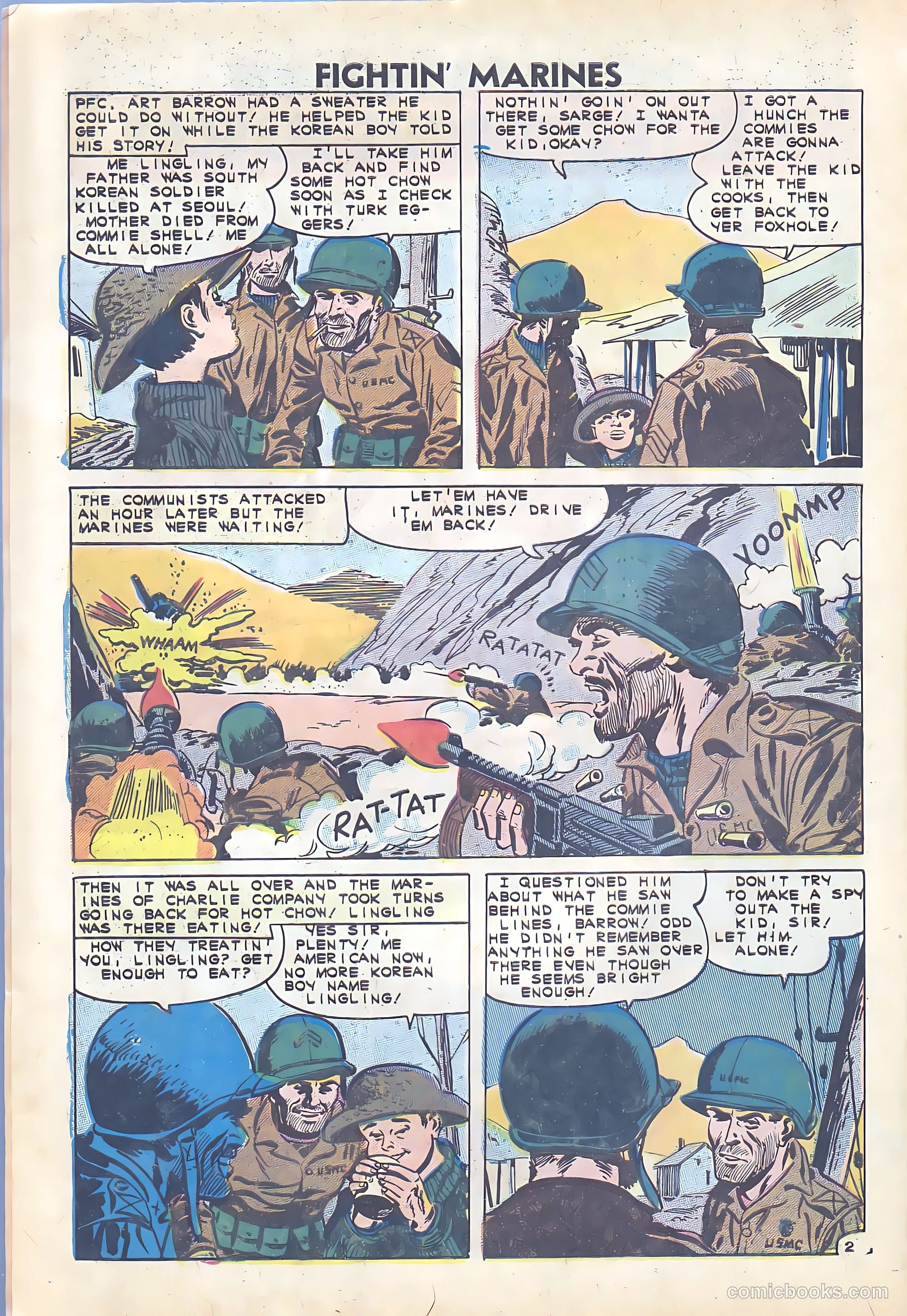 Fightin' Marines #43 — page 4 of 36
