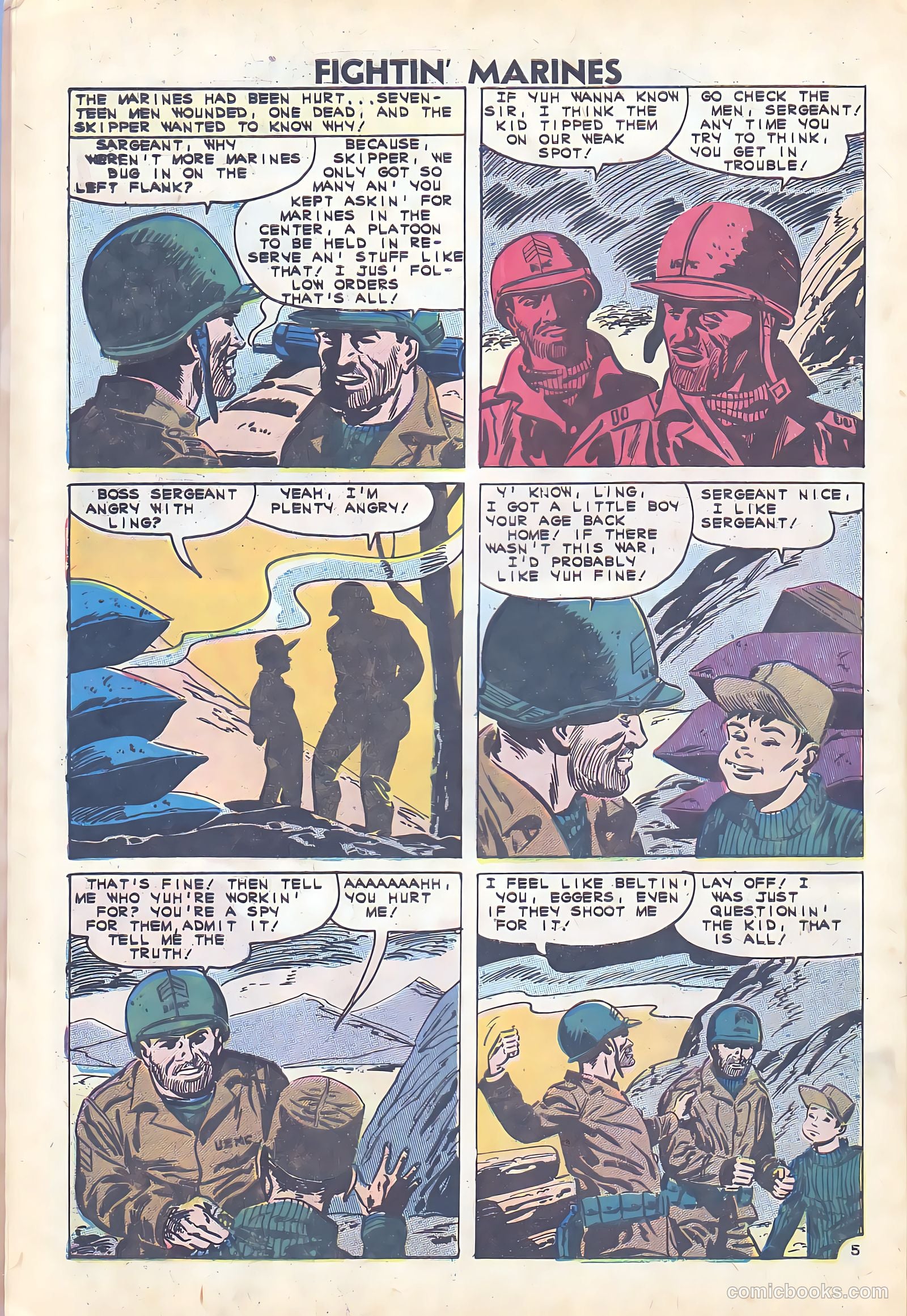 Fightin' Marines #43 — page 8 of 36