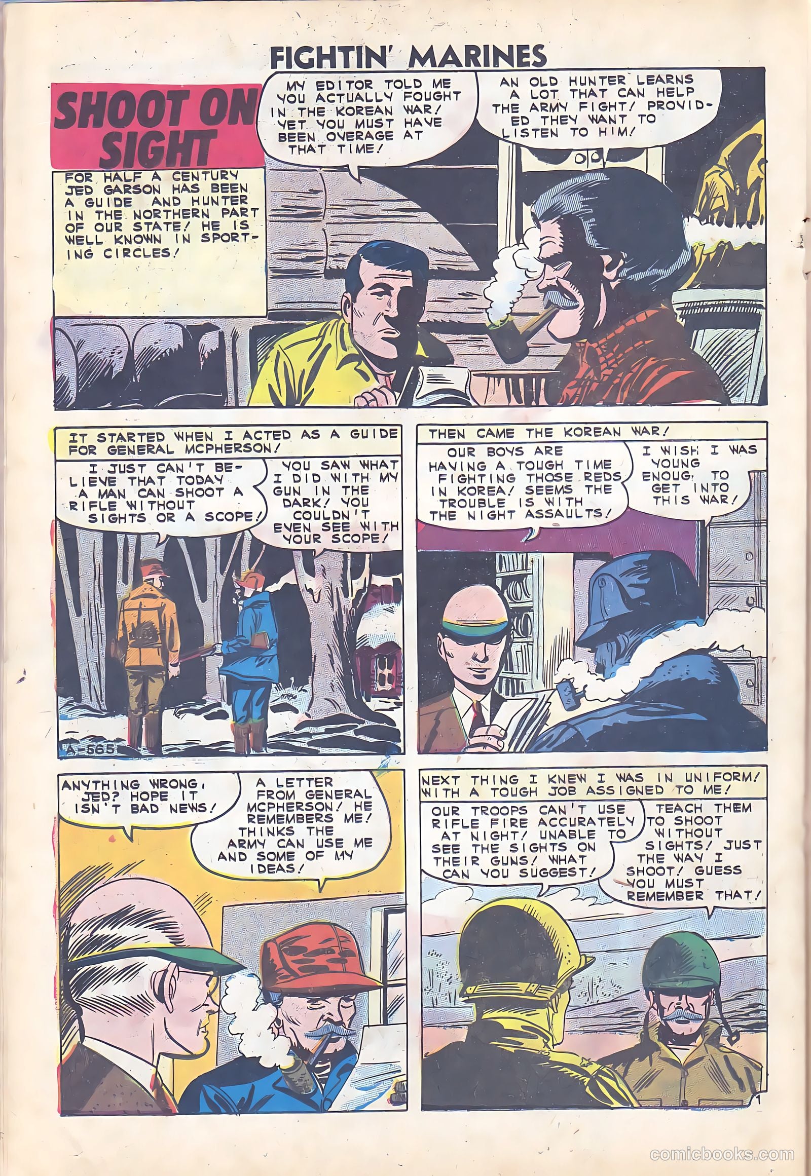 Fightin' Marines #43 — page 20 of 36