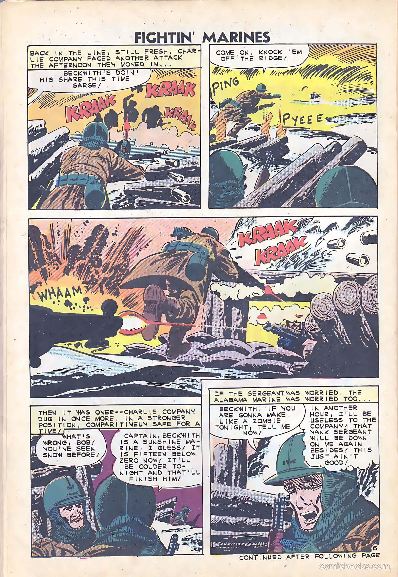 Fightin' Marines #43 — page 30 of 36