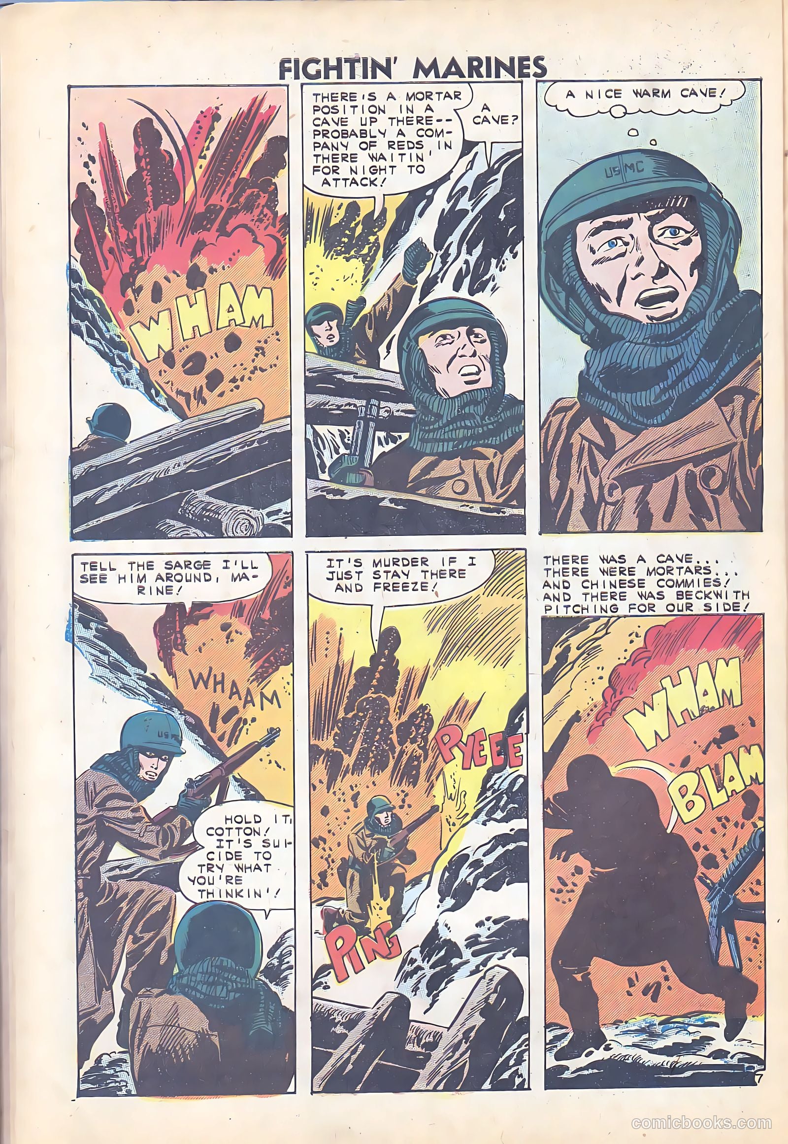 Fightin' Marines #43 — page 32 of 36