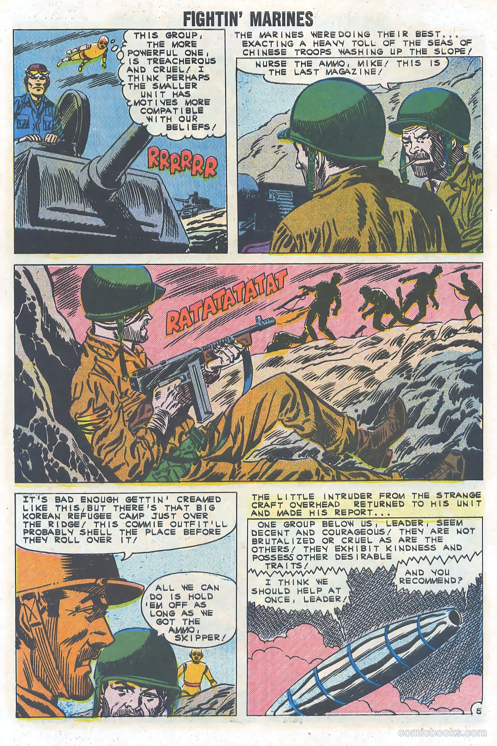 Fightin' Marines #44 — page 8 of 36