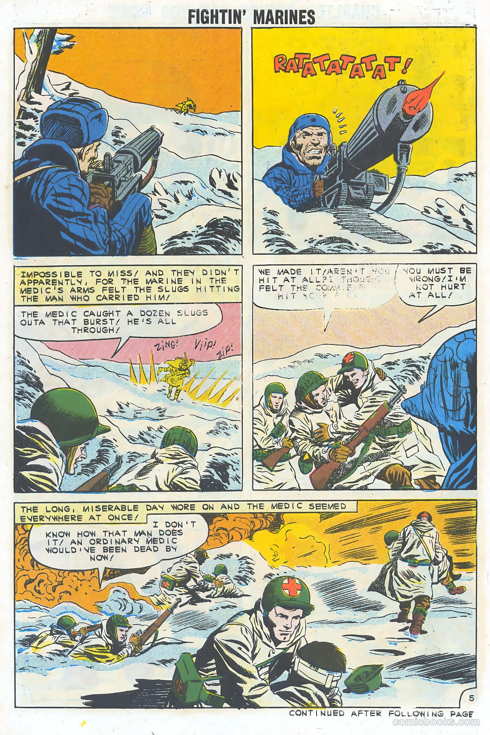 Fightin' Marines #44 — page 30 of 36