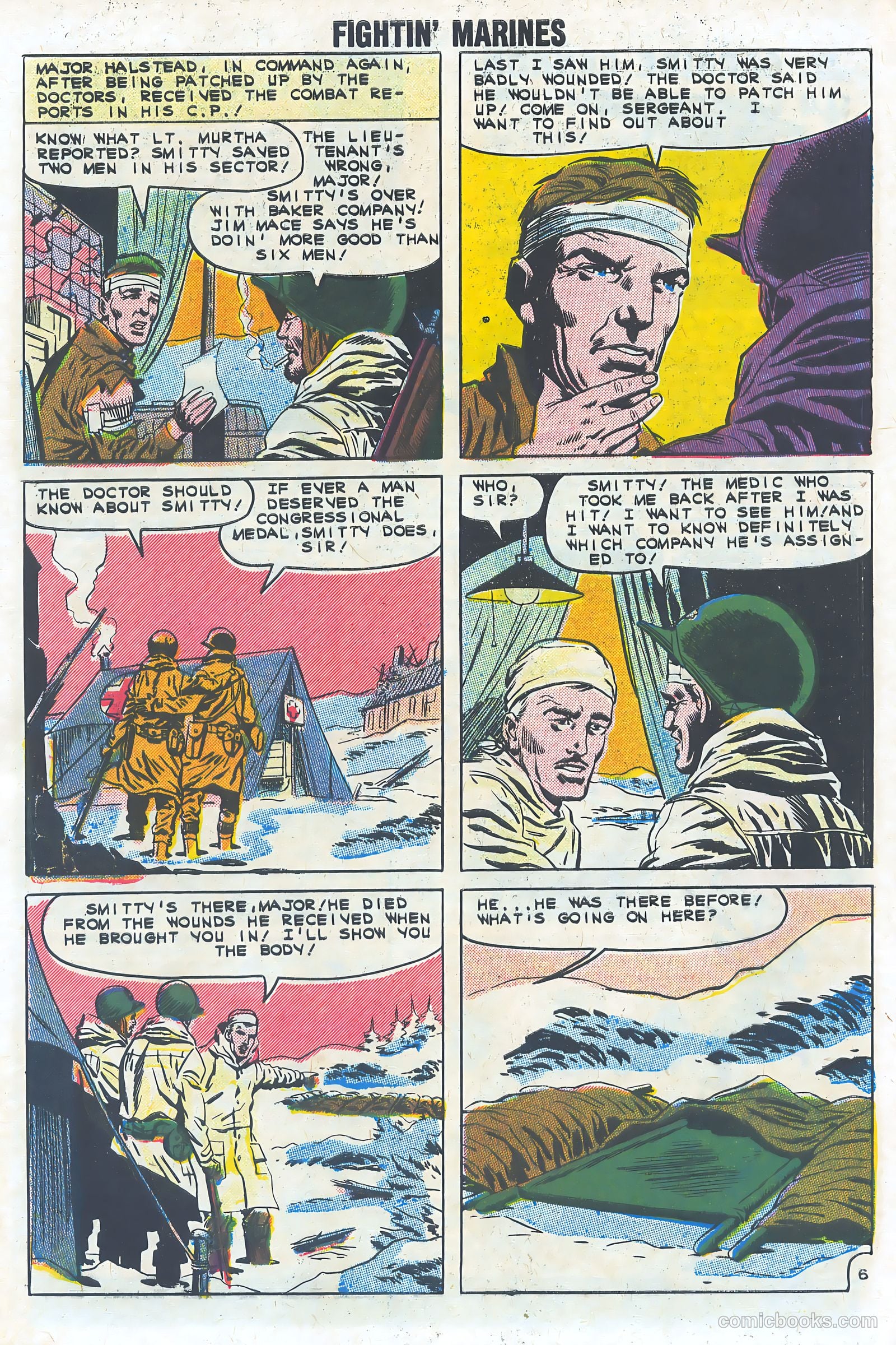 Fightin' Marines #44 — page 32 of 36