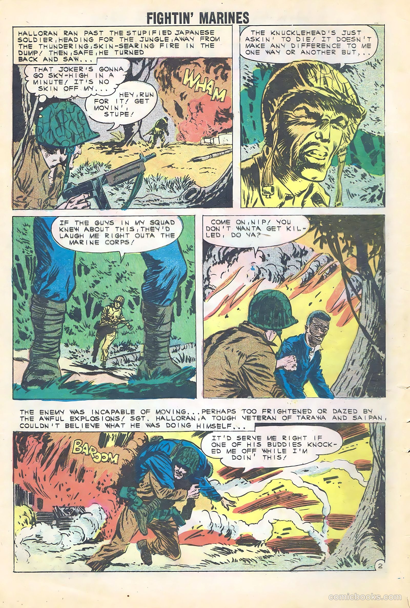 Fightin' Marines #45 — page 4 of 30
