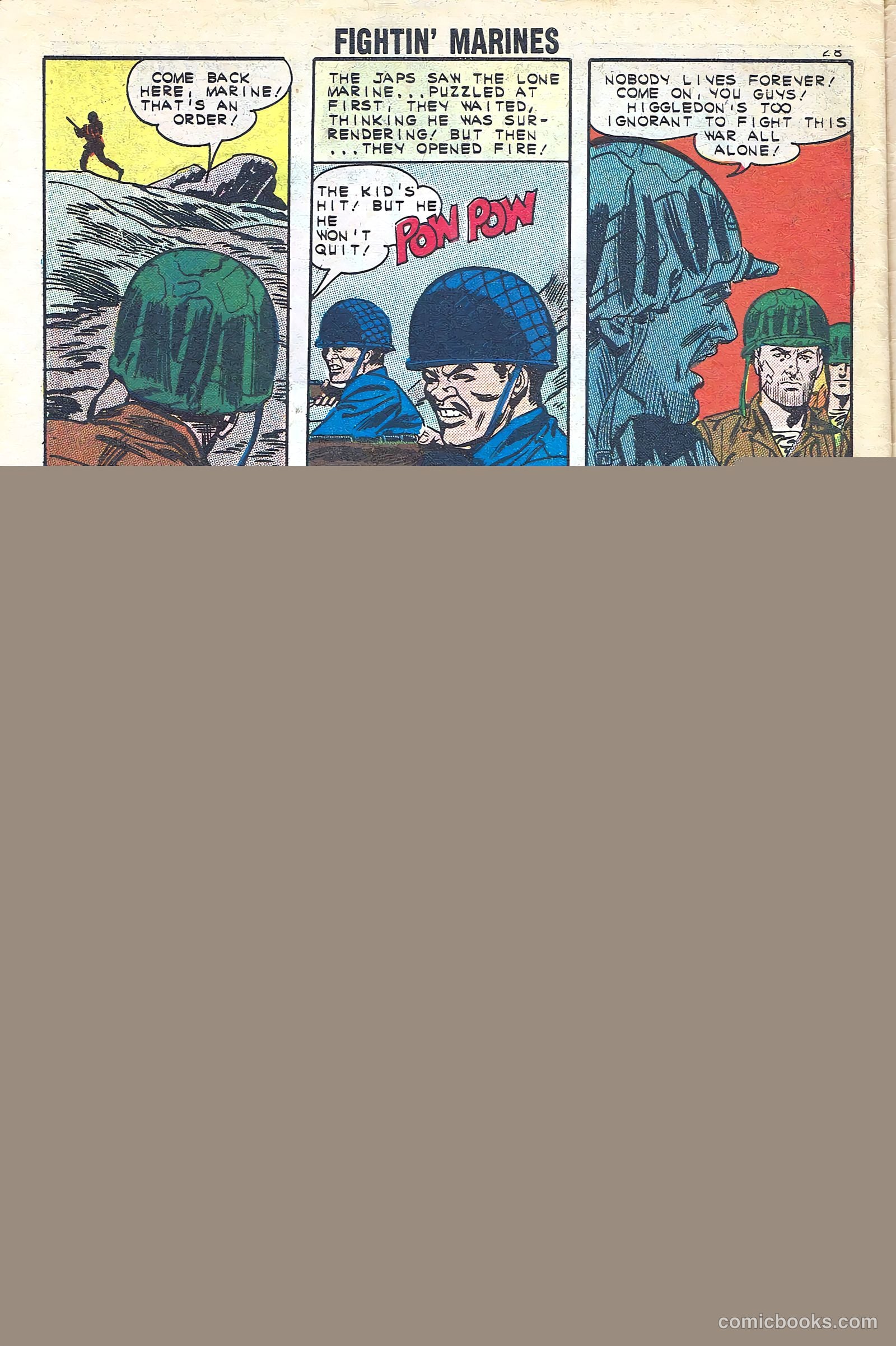 Fightin' Marines #45 — page 30 of 30