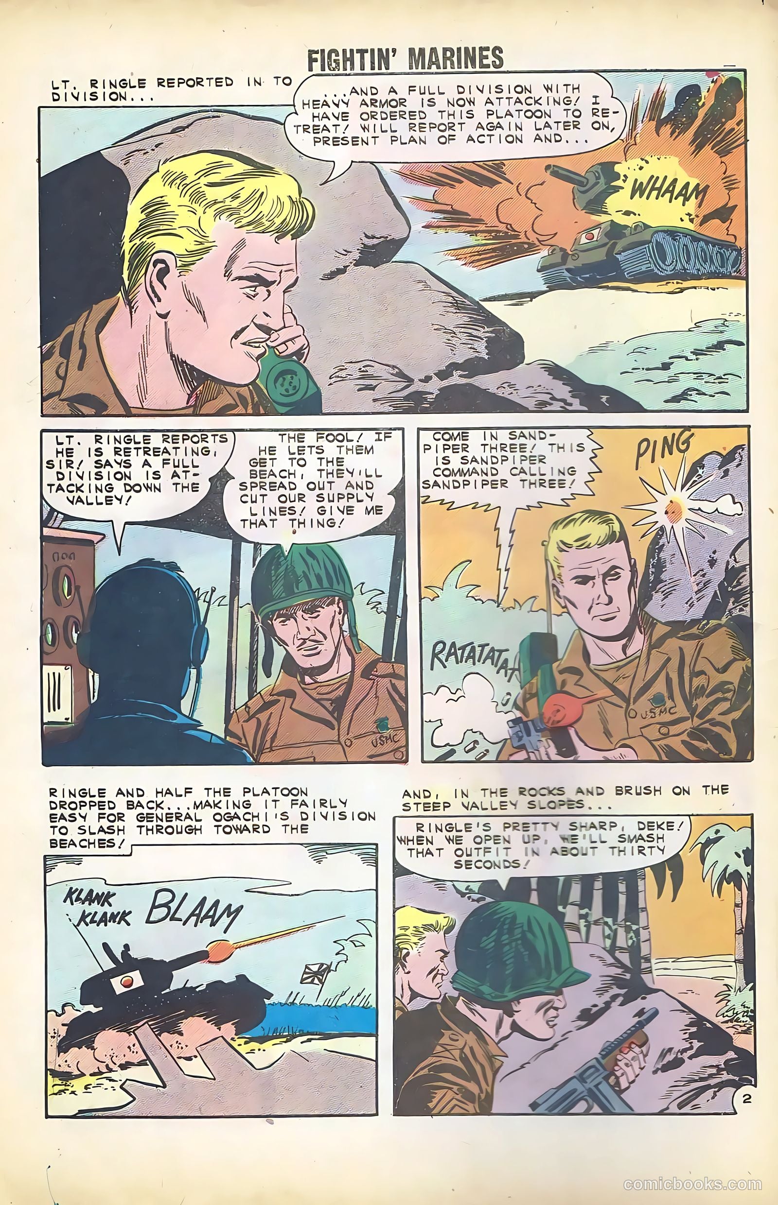 Fightin' Marines #46 — page 4 of 36