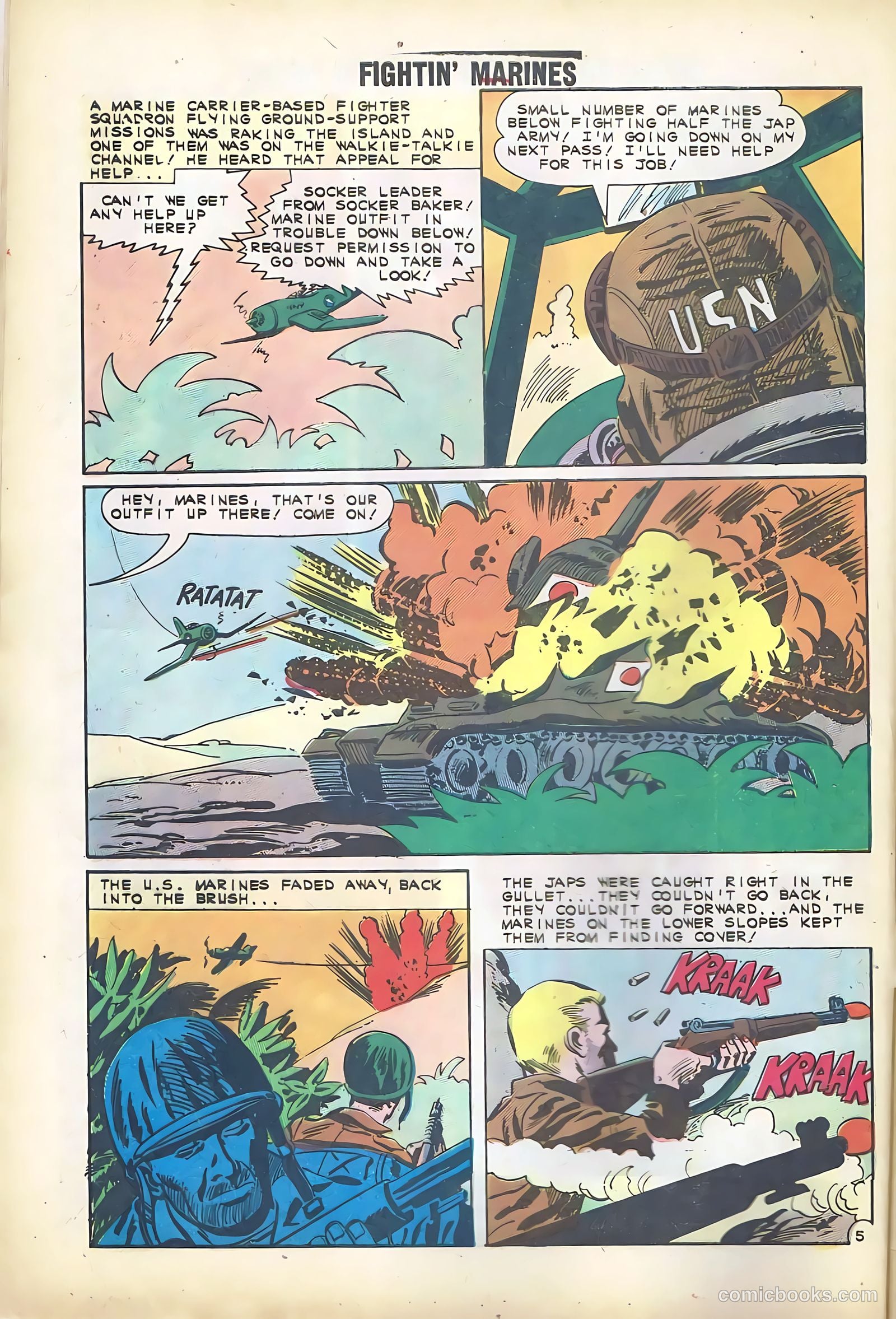 Fightin' Marines #46 — page 8 of 36