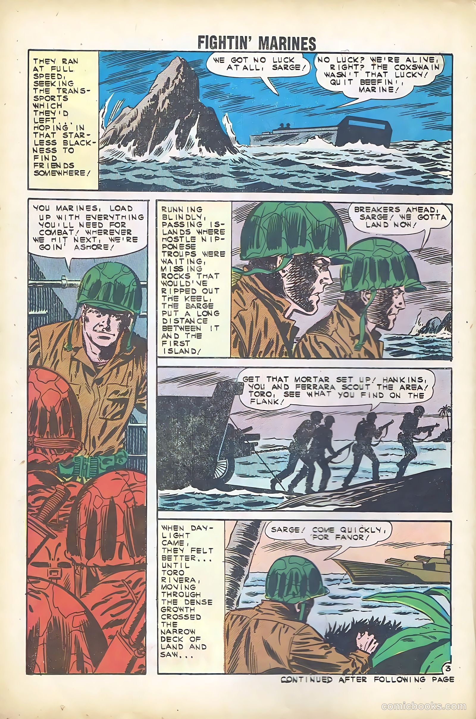 Fightin' Marines #46 — page 14 of 36