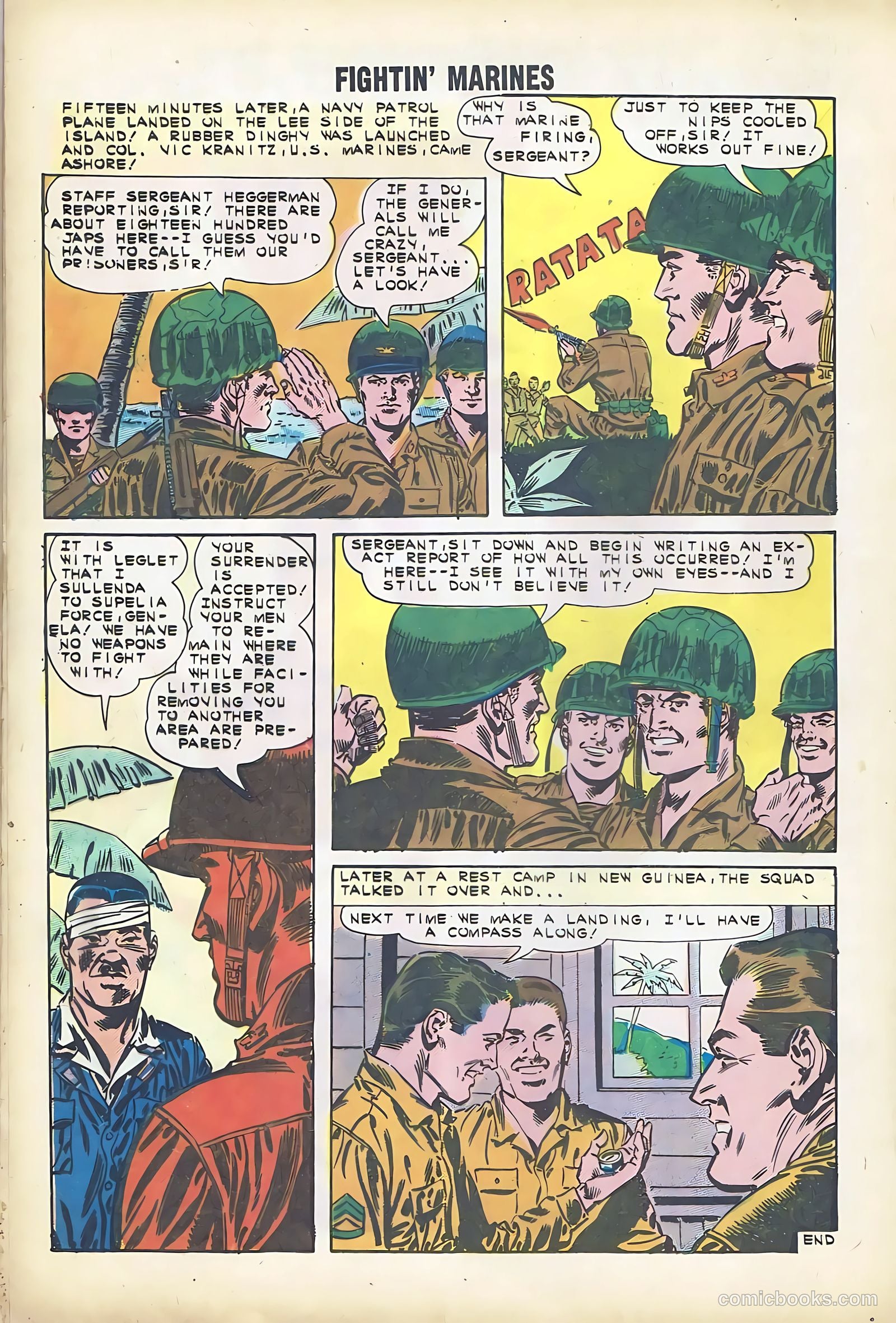 Fightin' Marines #46 — page 20 of 36