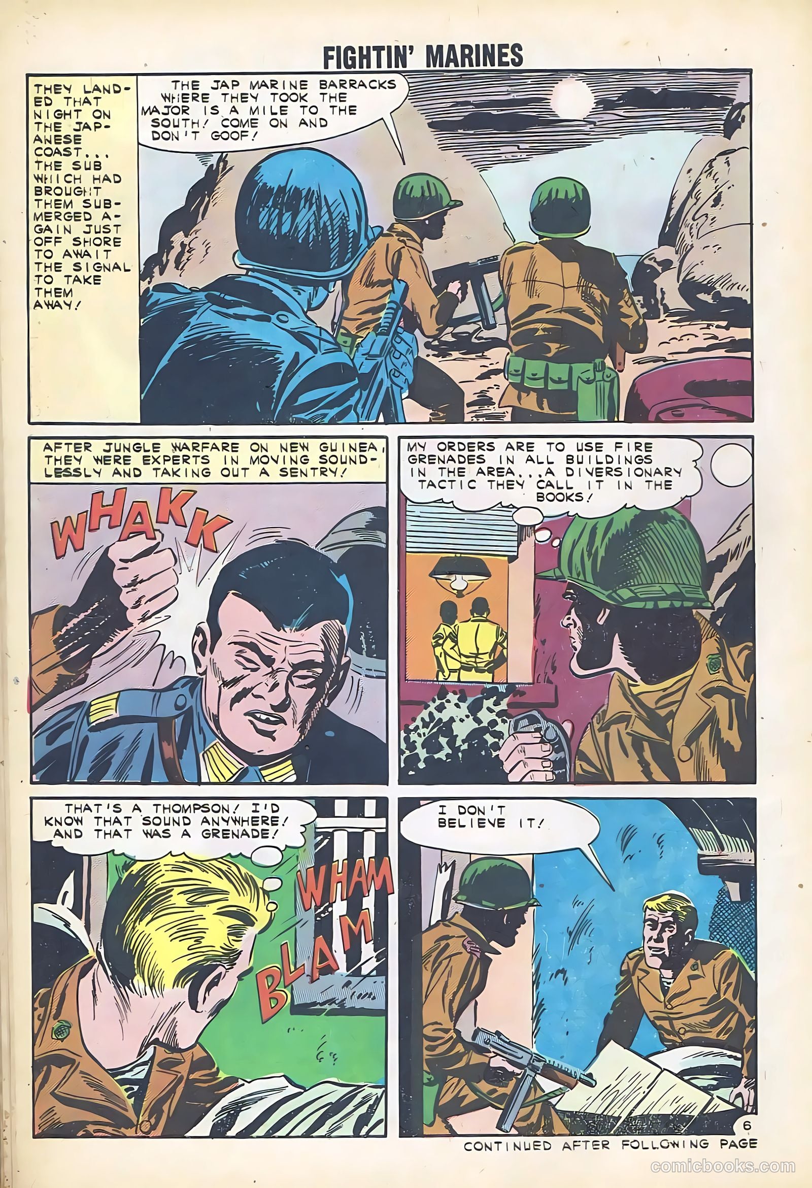 Fightin' Marines #46 — page 30 of 36