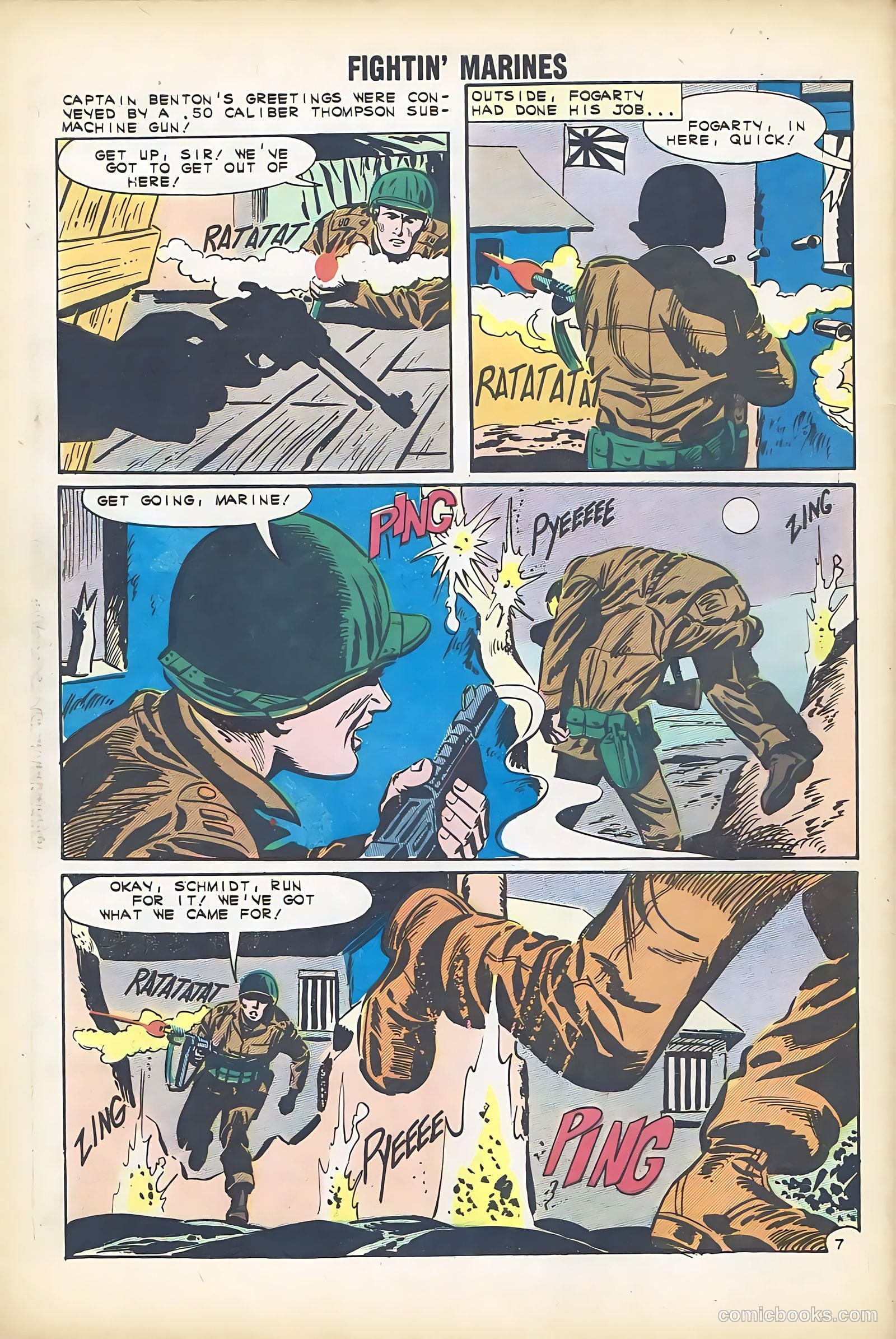 Fightin' Marines #46 — page 32 of 36