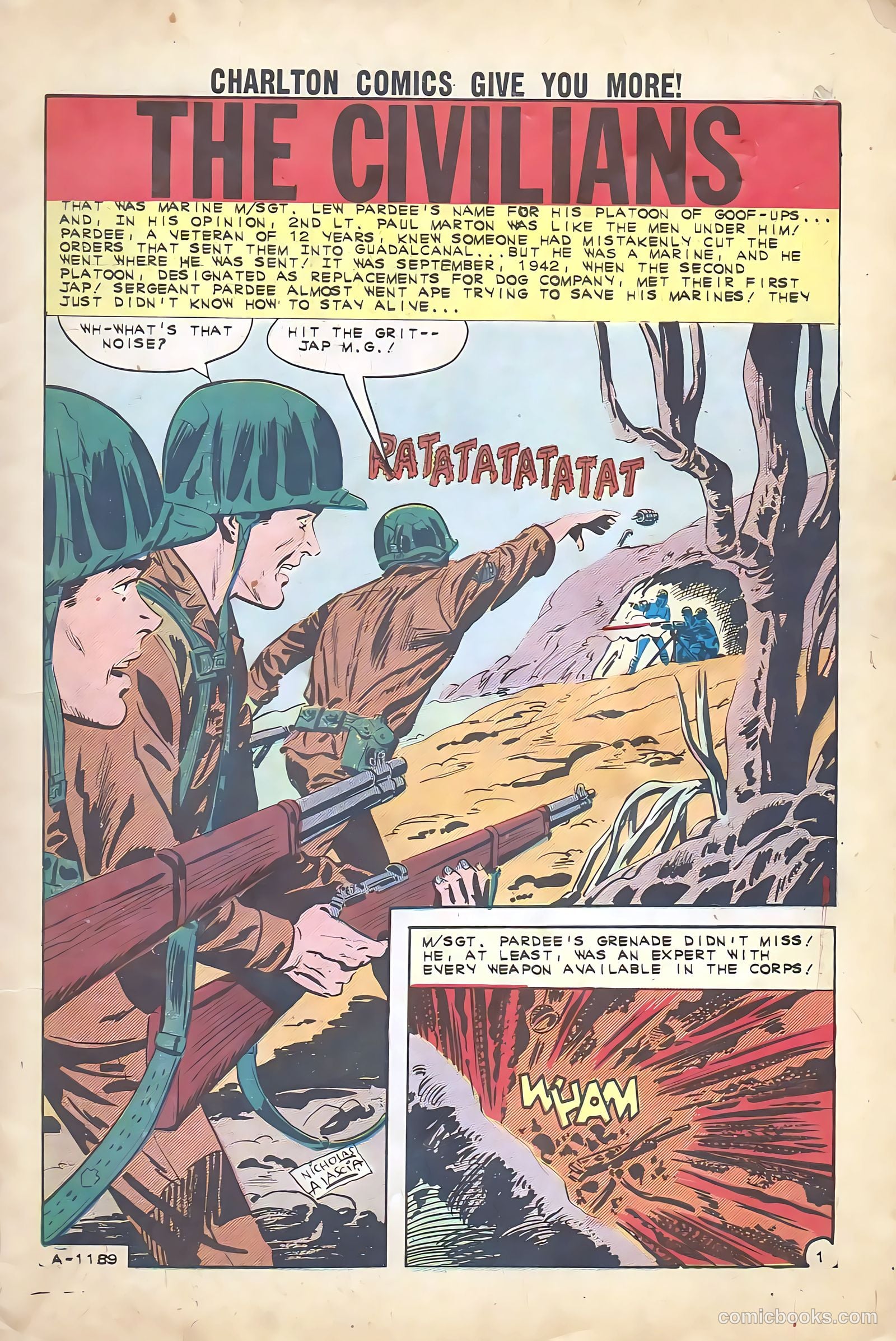 Fightin' Marines #47 — page 3 of 36