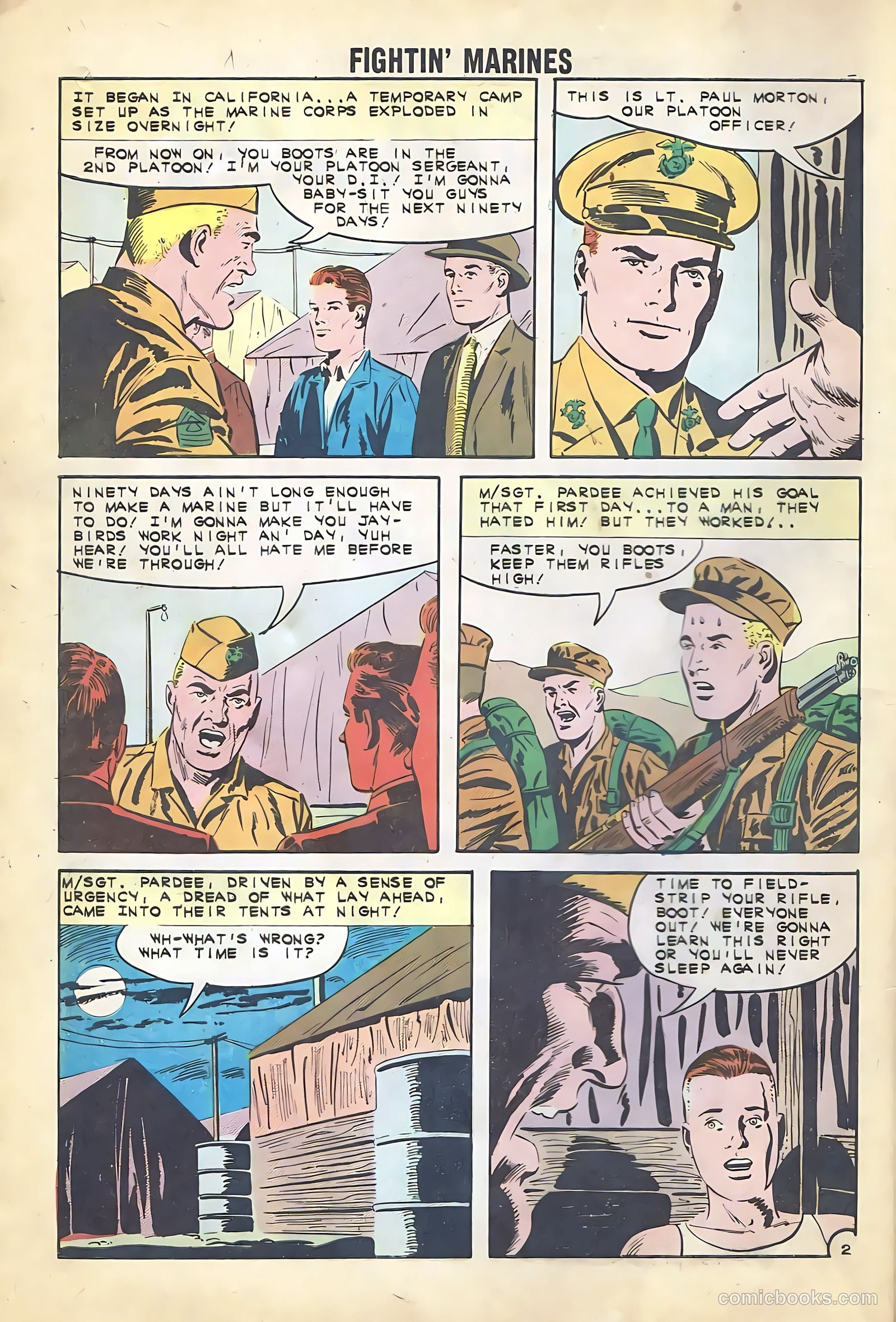 Fightin' Marines #47 — page 4 of 36