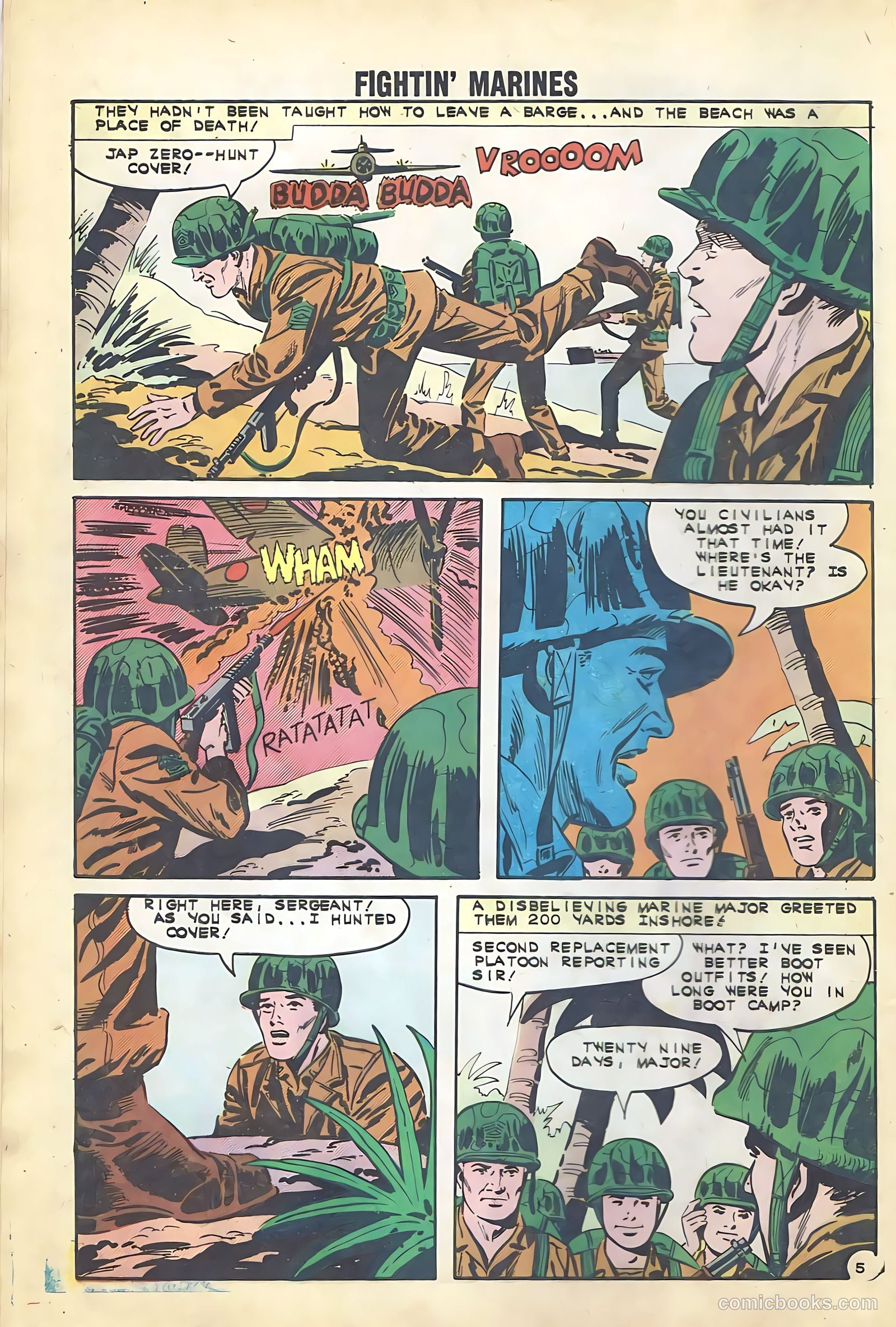 Fightin' Marines #47 — page 8 of 36