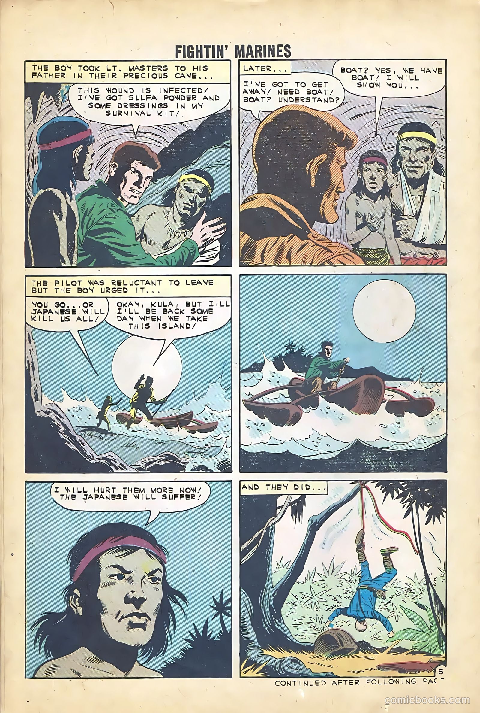 Fightin' Marines #47 — page 30 of 36