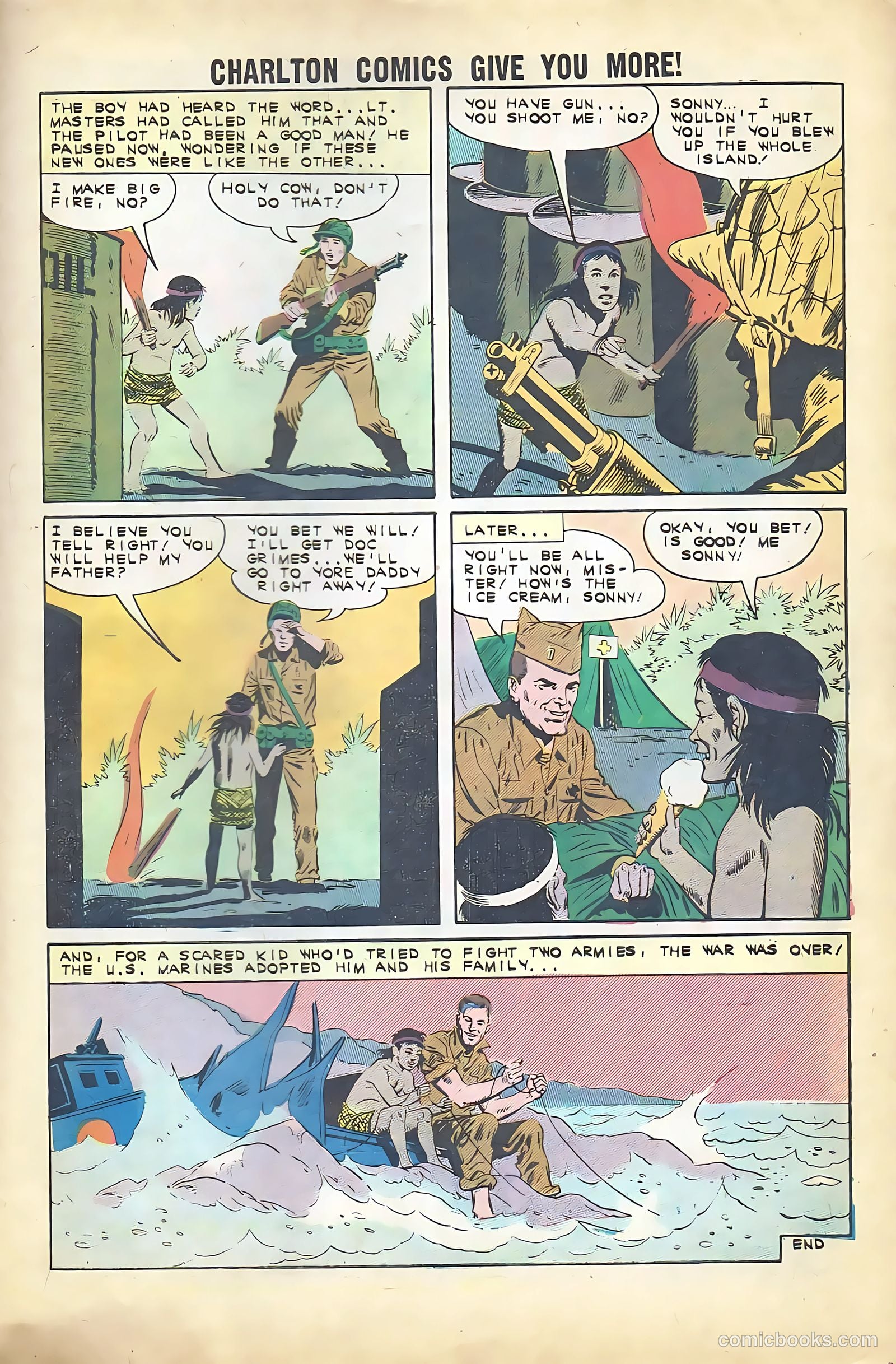 Fightin' Marines #47 — page 33 of 36