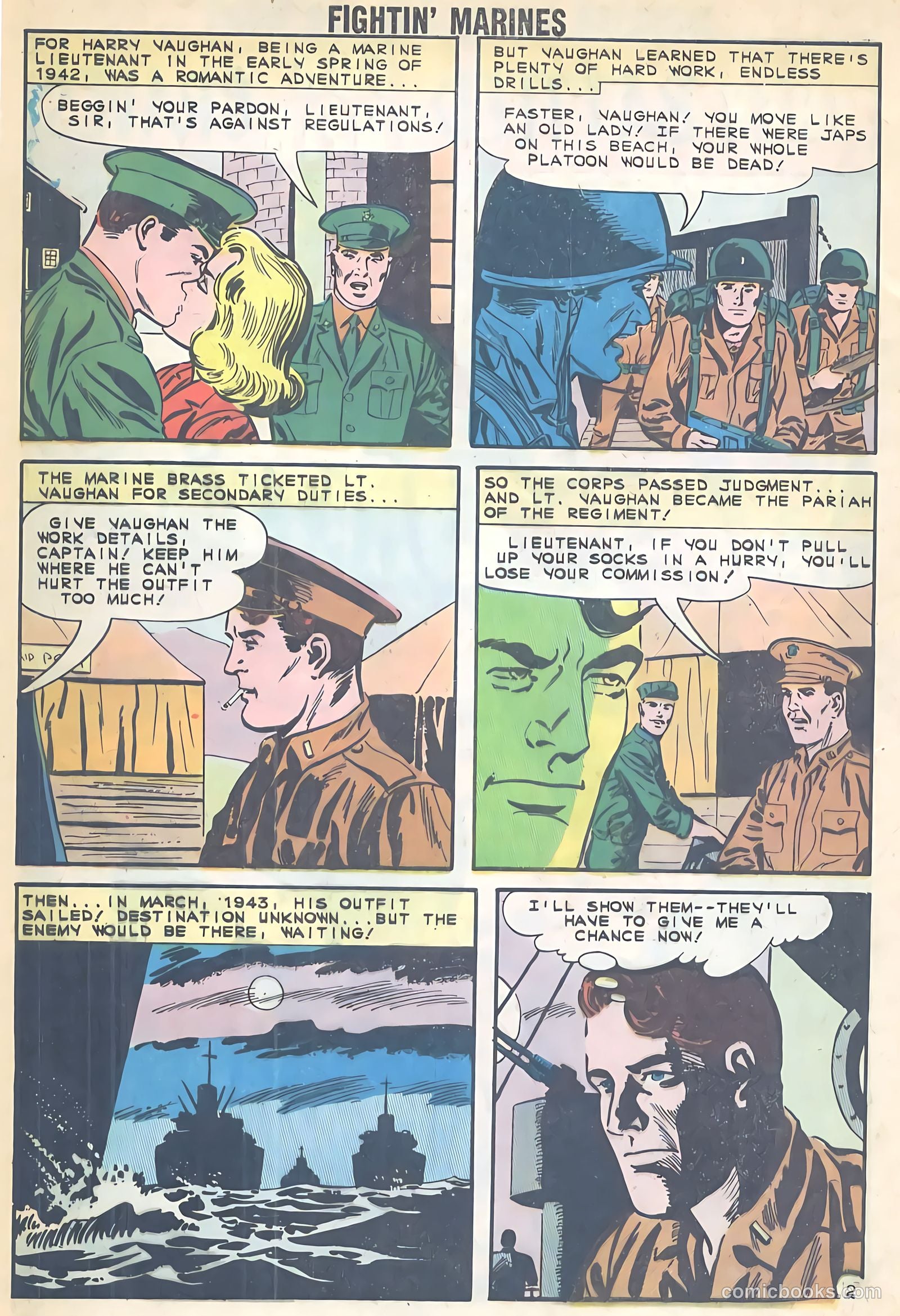 Fightin' Marines #48 — page 4 of 36