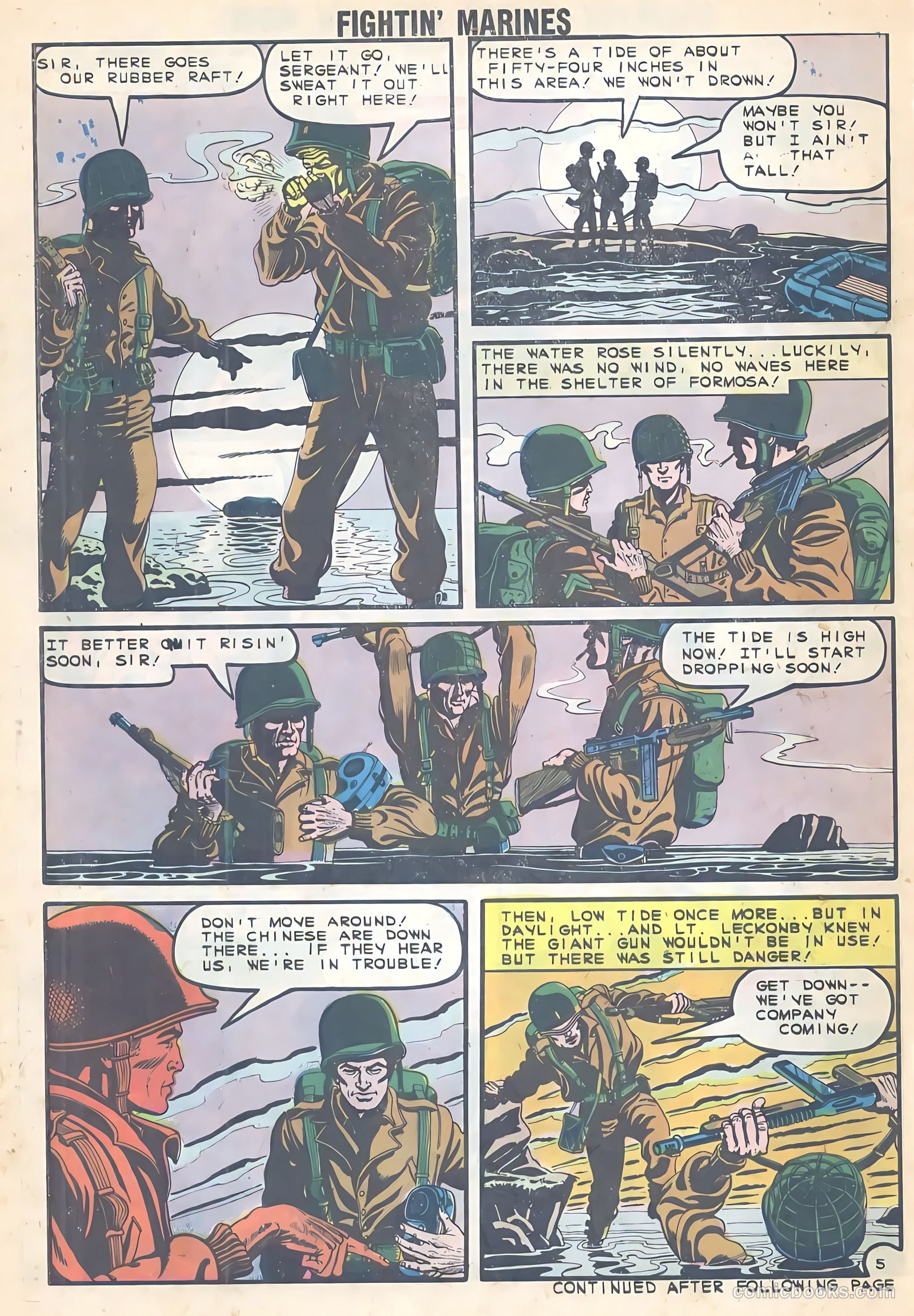 Fightin' Marines #48 — page 30 of 36