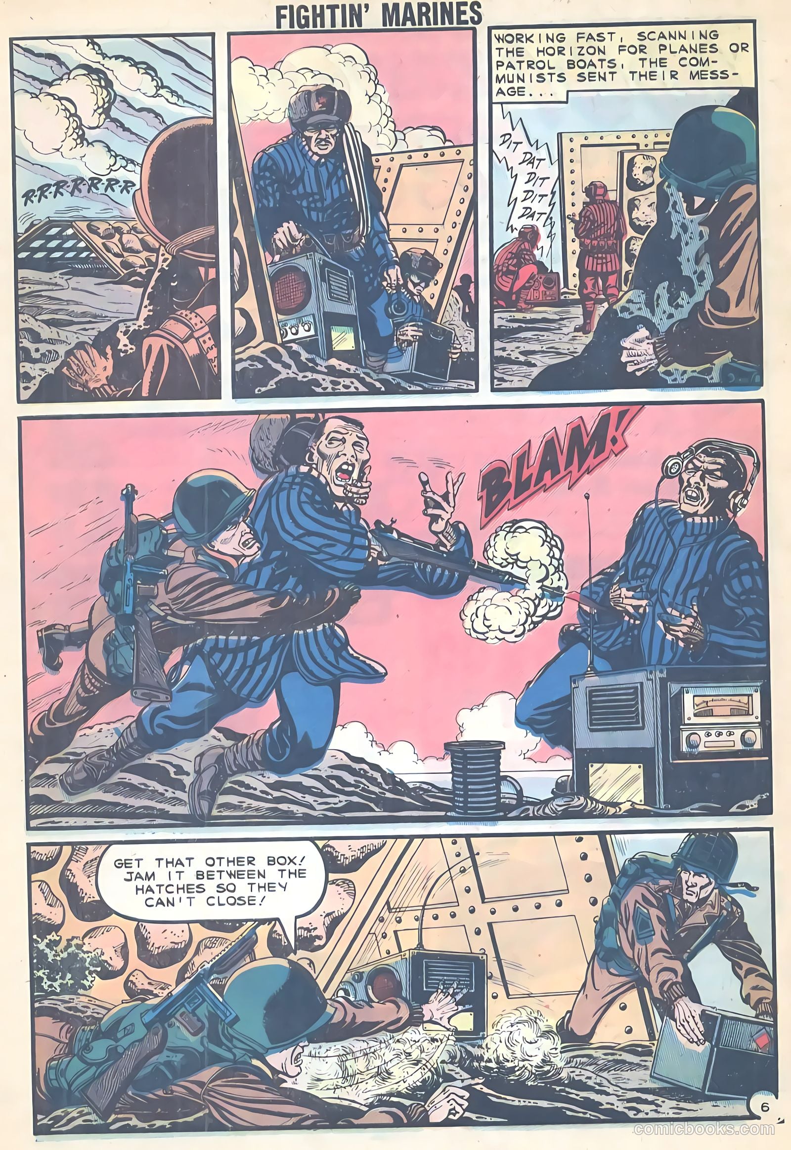 Fightin' Marines #48 — page 32 of 36