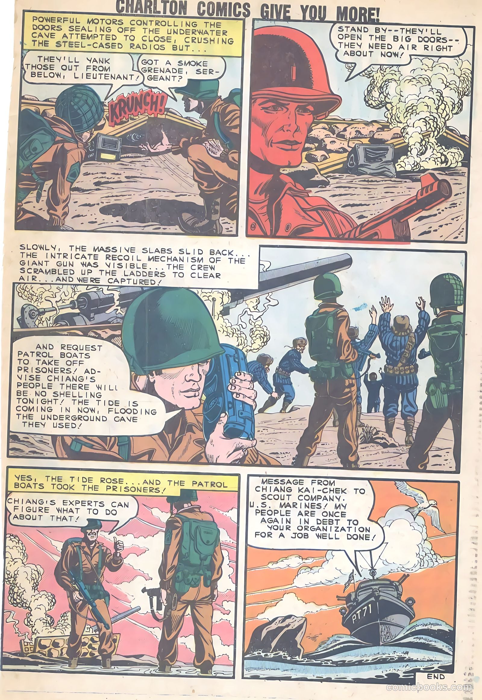 Fightin' Marines #48 — page 33 of 36