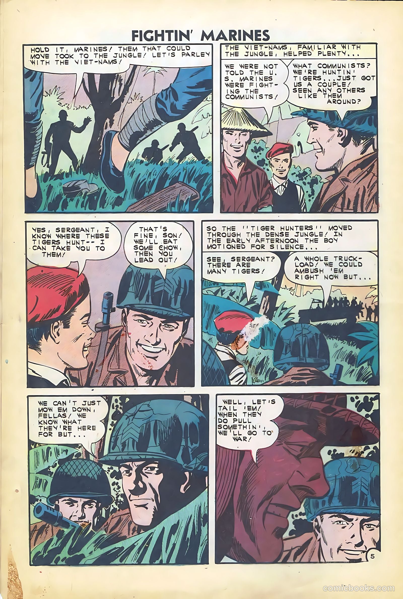 Fightin' Marines #49 — page 8 of 36