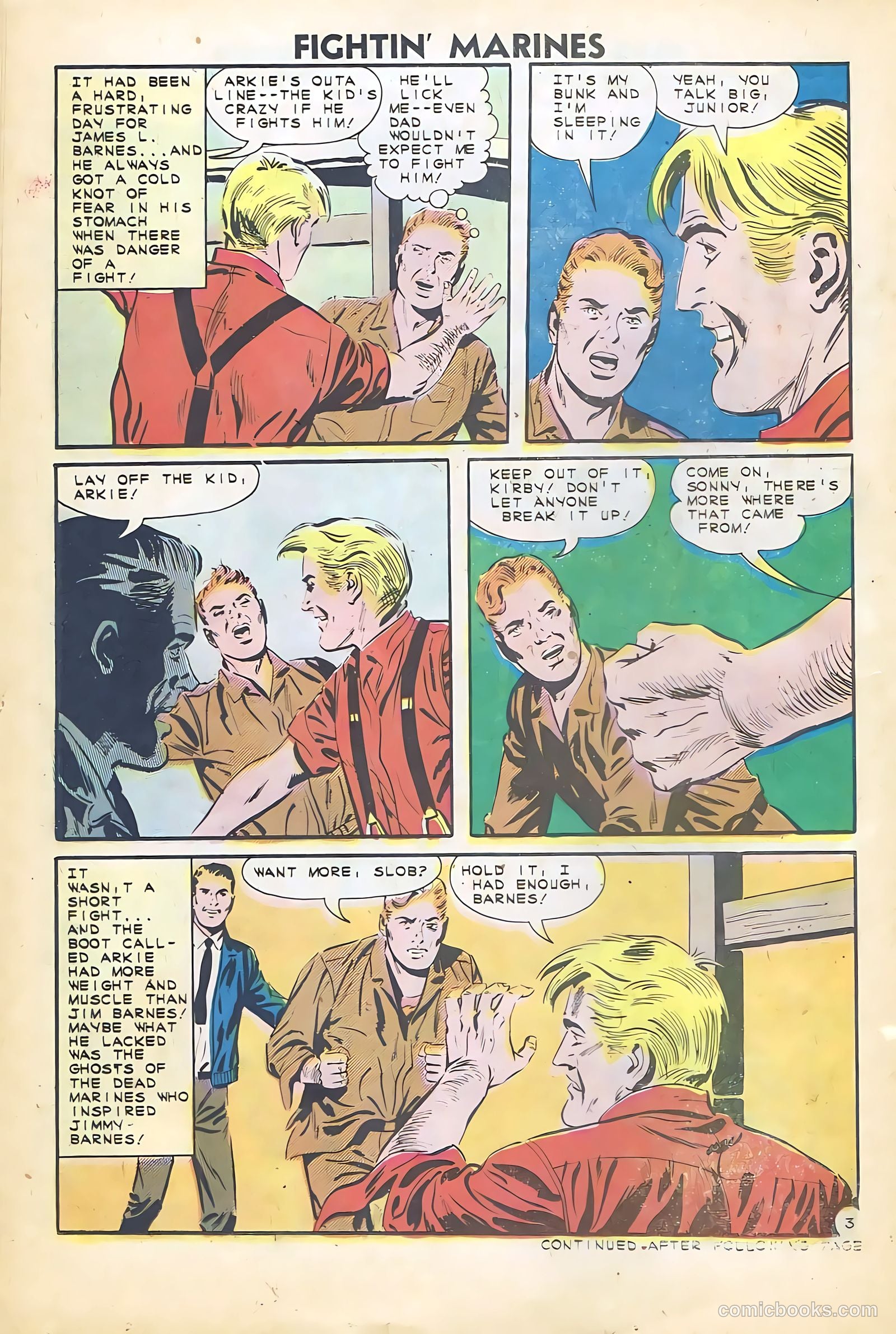 Fightin' Marines #49 — page 14 of 36