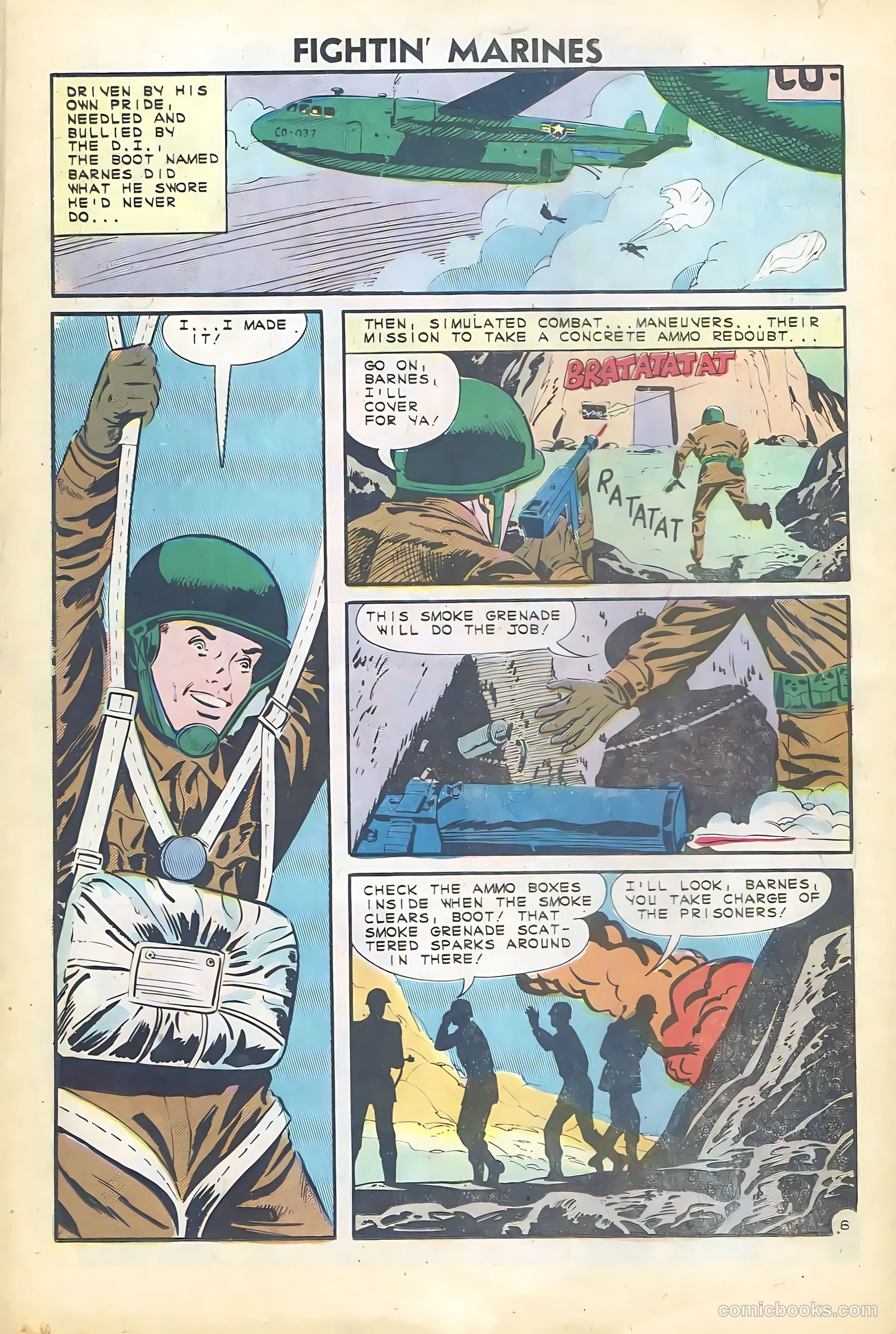 Fightin' Marines #49 — page 18 of 36