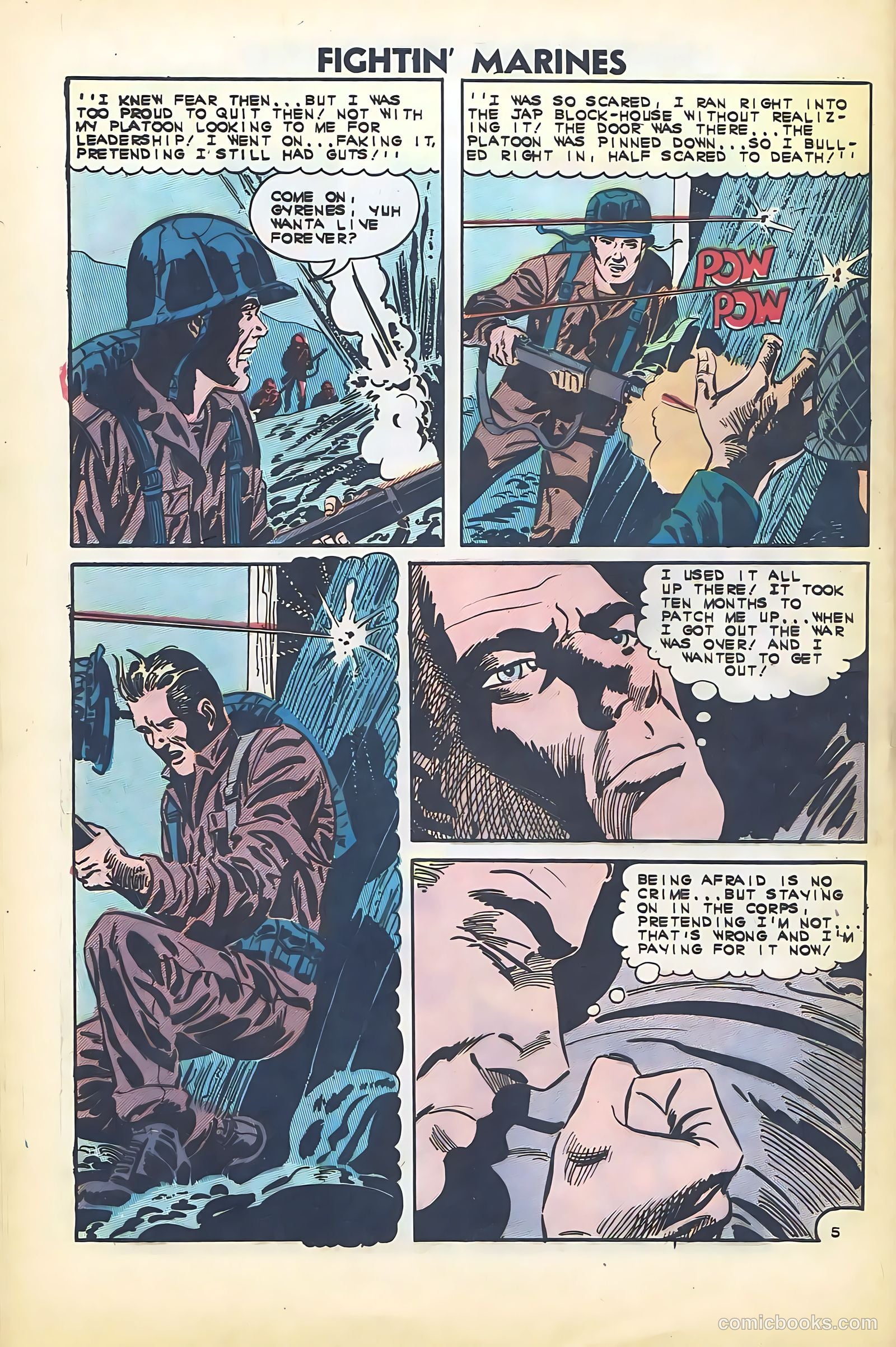 Fightin' Marines #49 — page 28 of 36