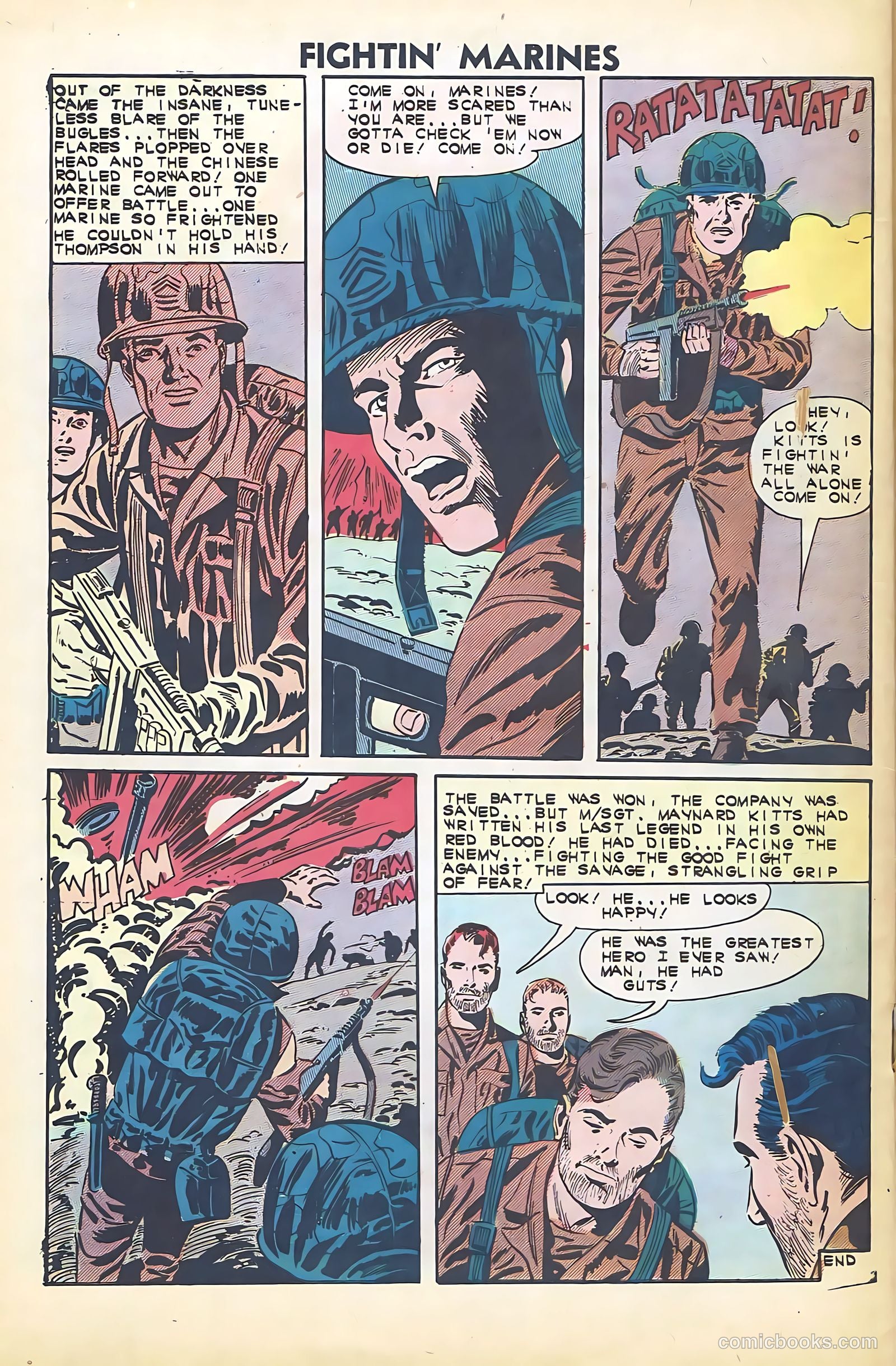 Fightin' Marines #49 — page 32 of 36
